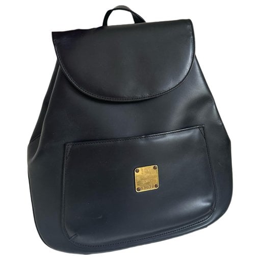 Leather backpack