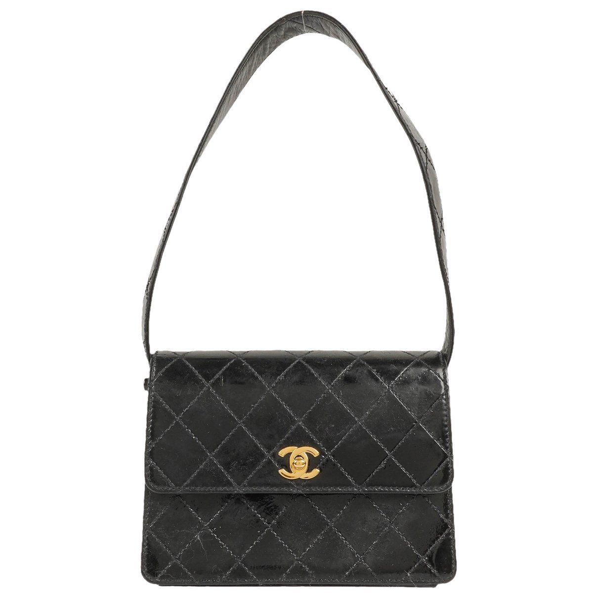 Timeless Classique Top Handle patent leather handbag