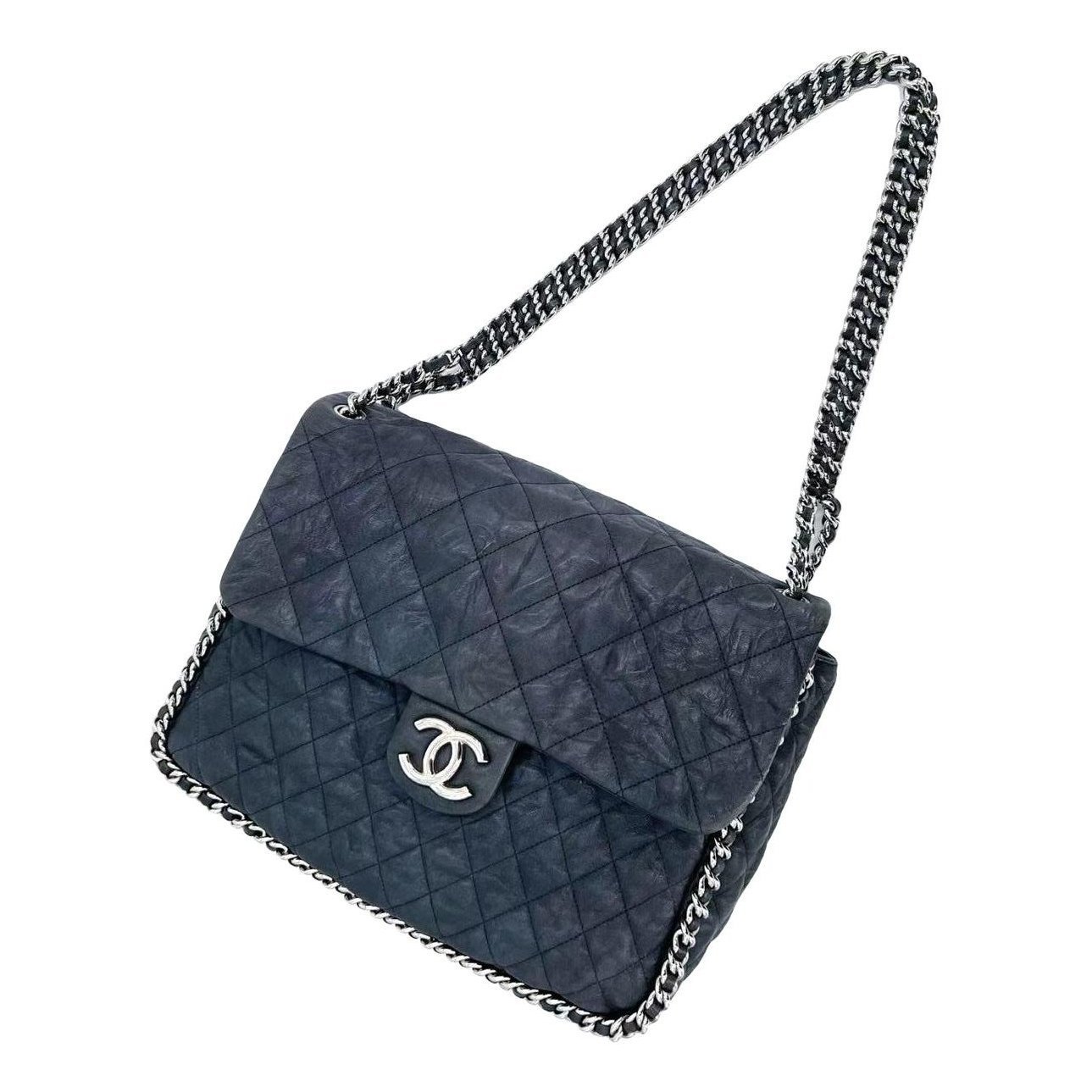 Leather crossbody bag