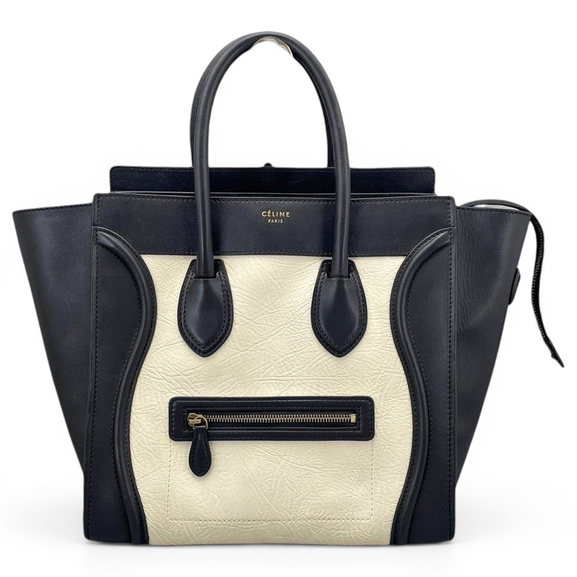 Luggage leather handbag