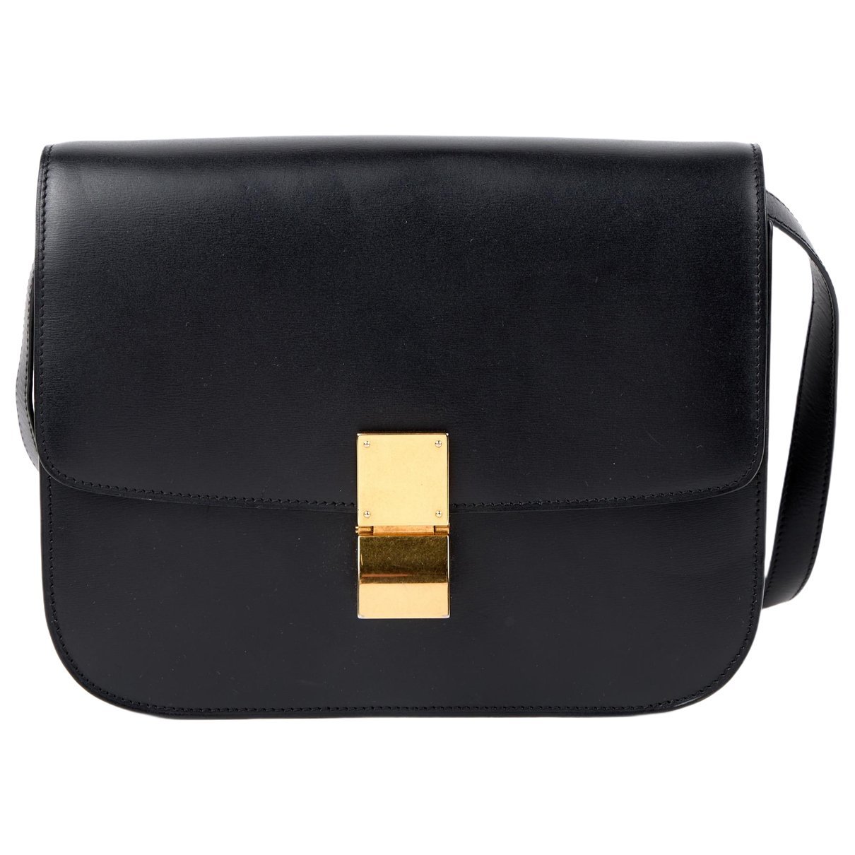 Classic leather crossbody bag