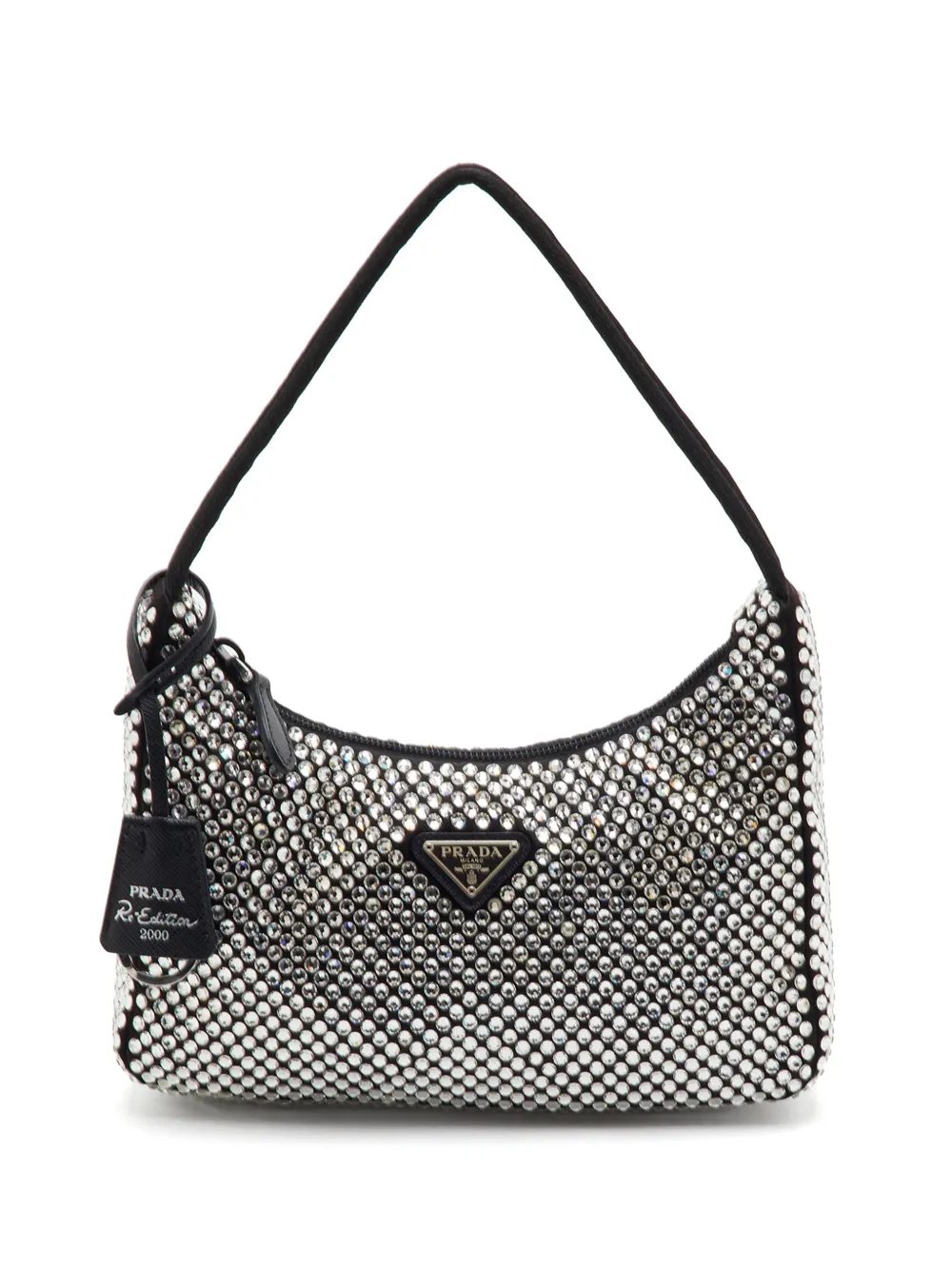 mini 2000 Re-Edition crystal-embellished tote bag