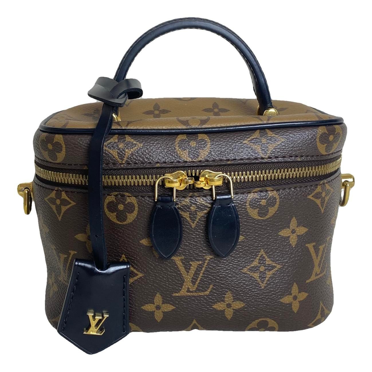 Vanity vegan leather handbag