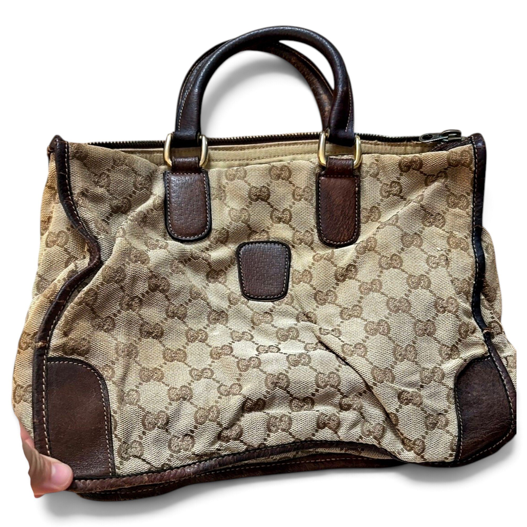 Boston cloth handbag
