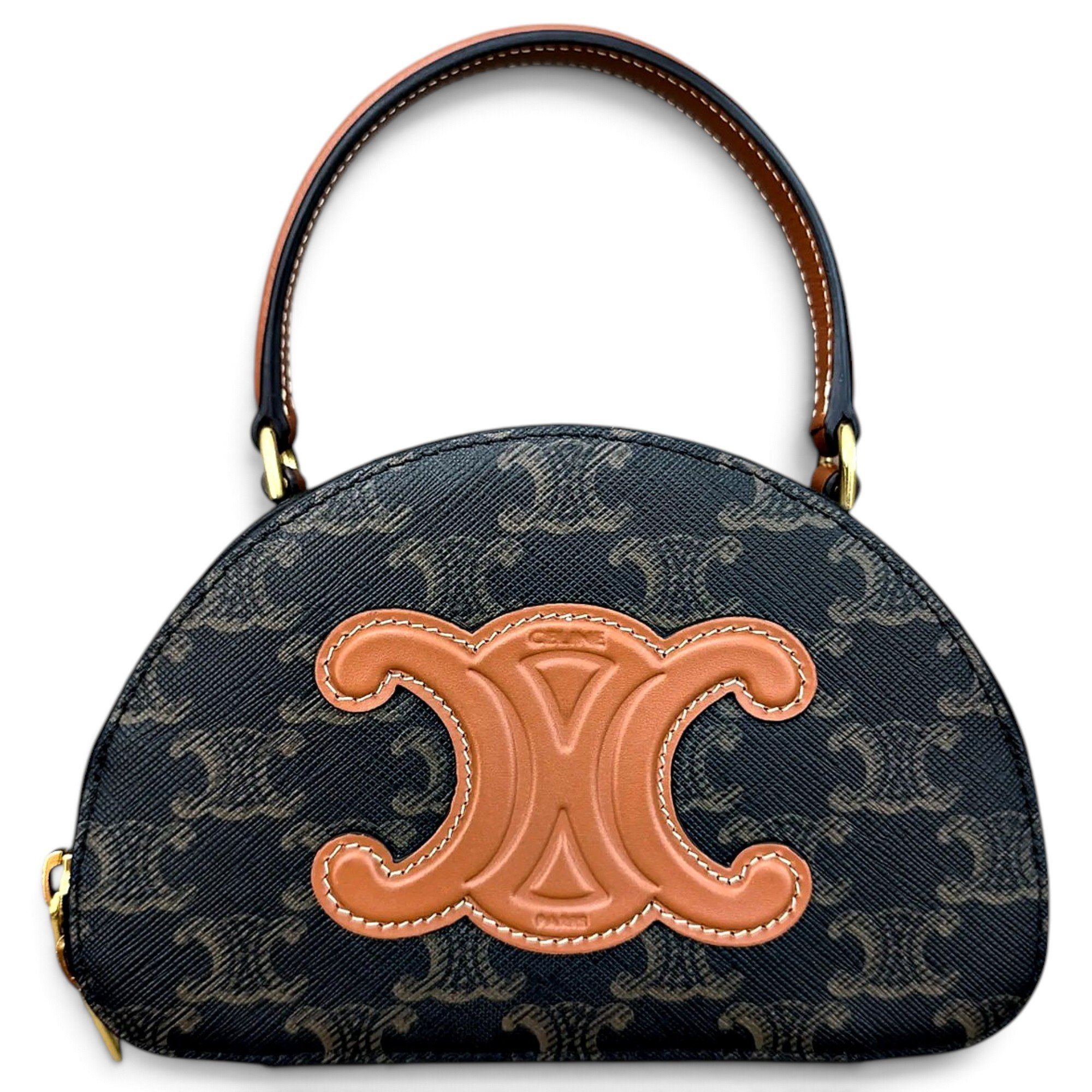 Vinyl handbag