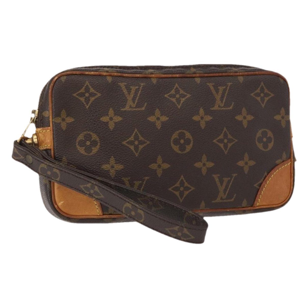 Louis Vuitton Marly Dragonne cloth clutch bag