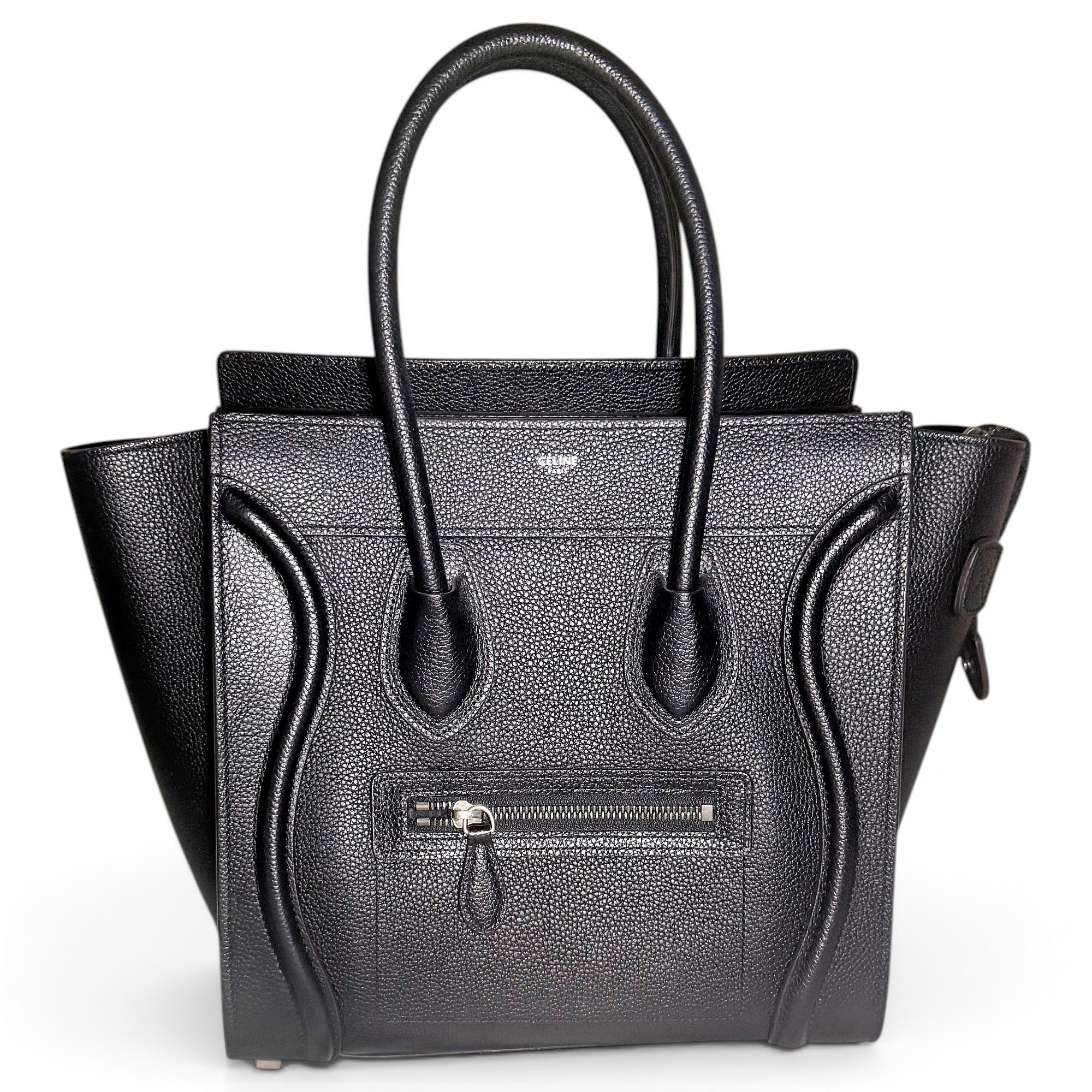 Luggage leather tote