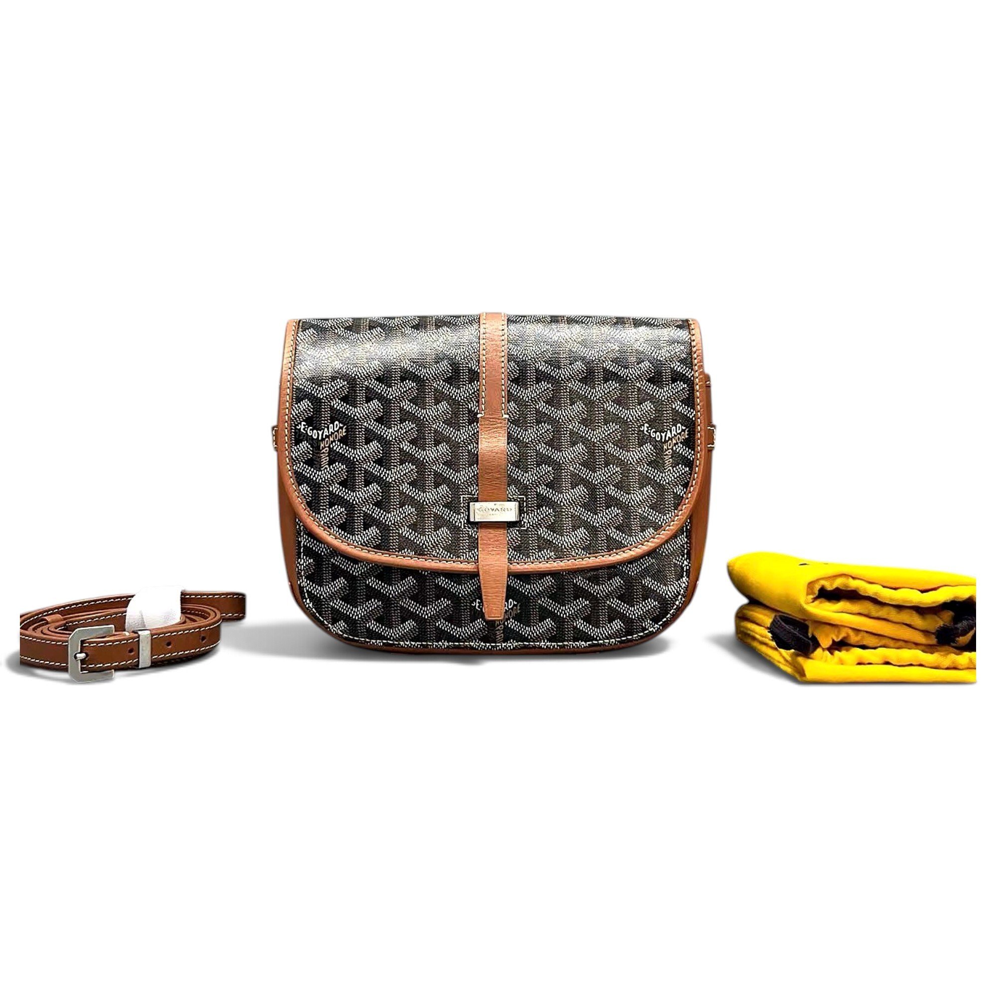 Belvedère leather handbag