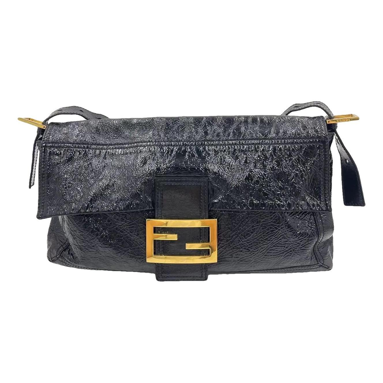 Baguette leather bag