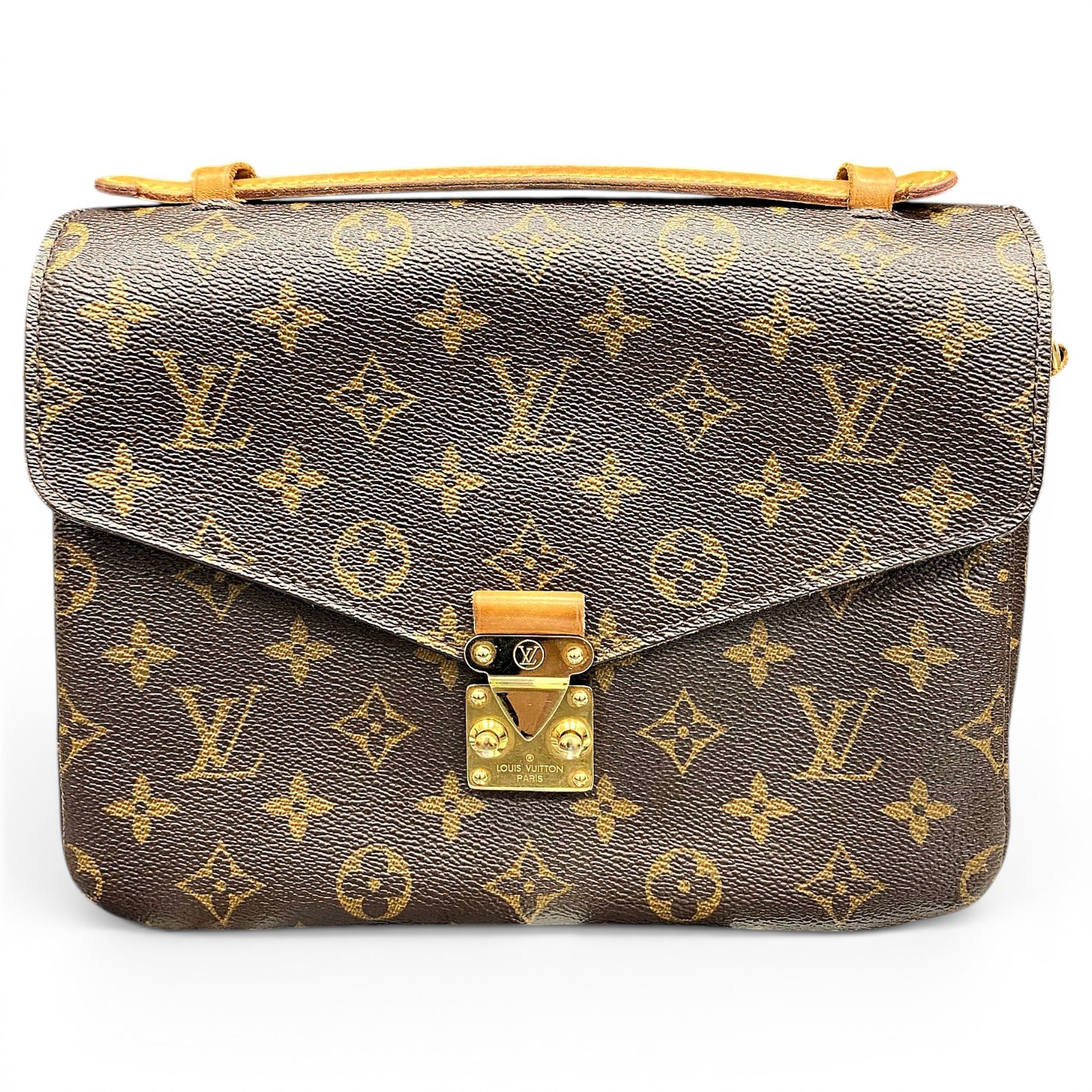 Metis leather handbag