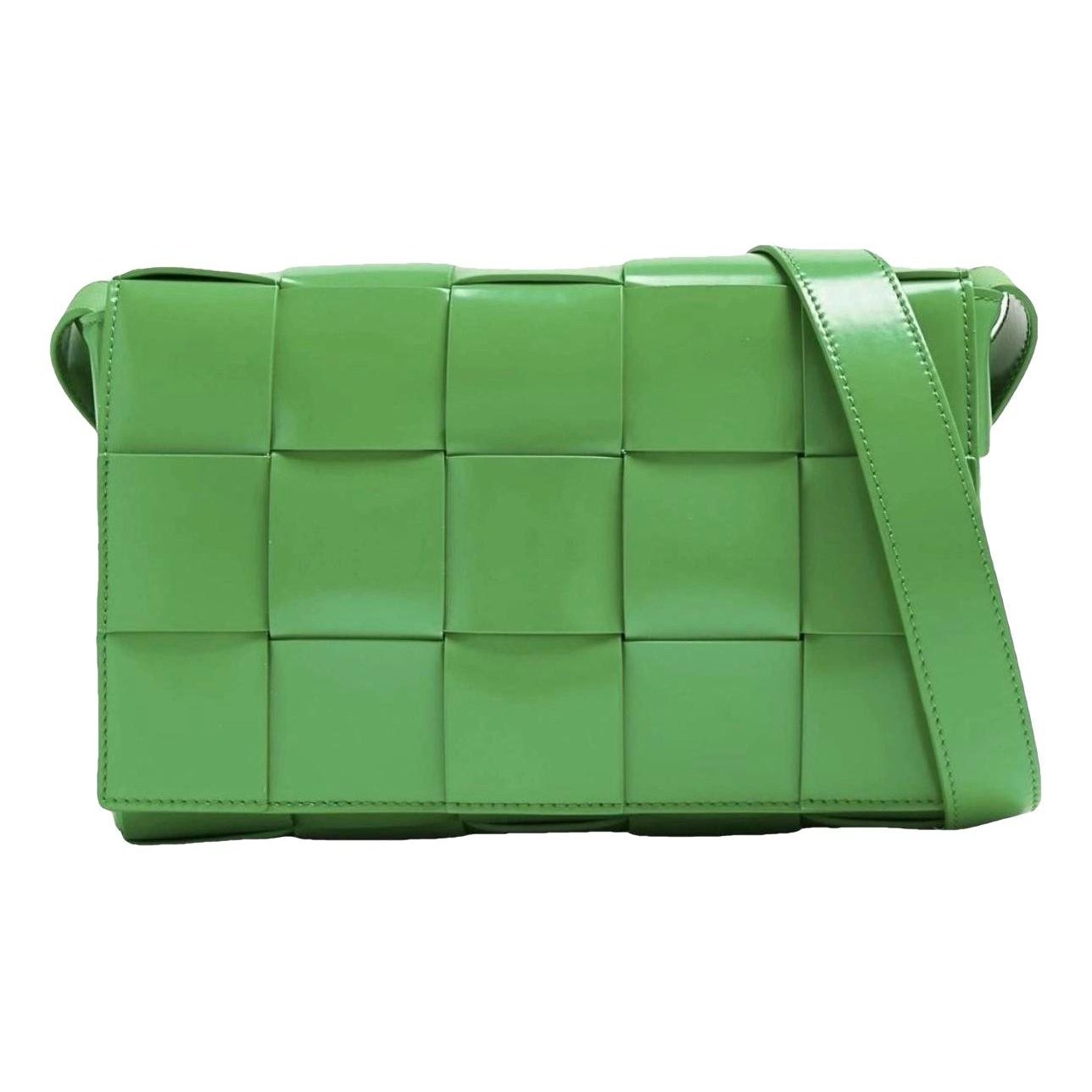 Cassette leather crossbody bag