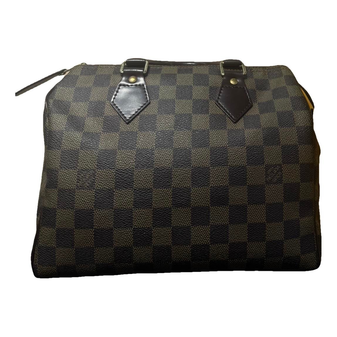 Speedy leather handbag
