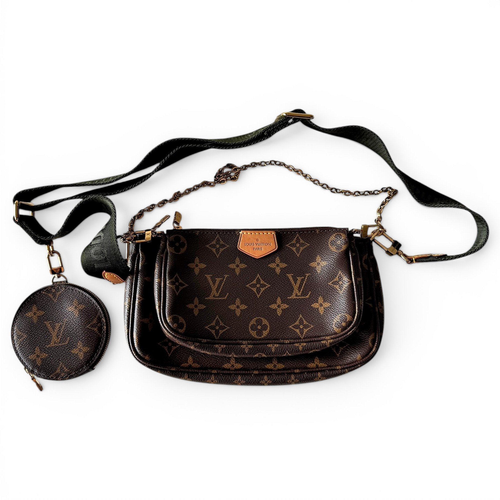 Multi Pochette Accessoires leather crossbody bag