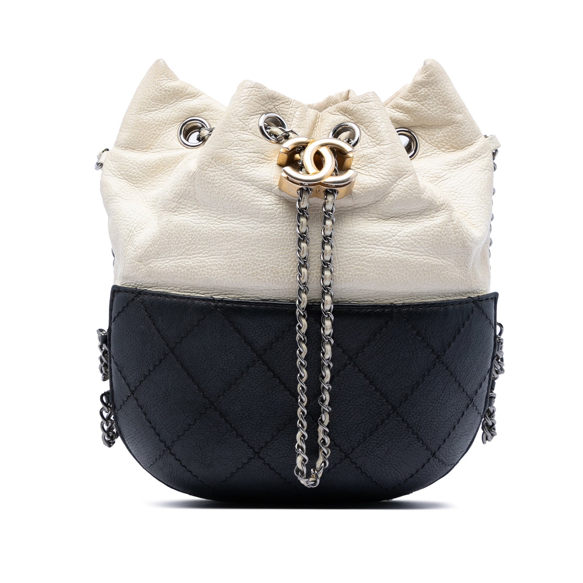Gabrielle Bucket leather handbag