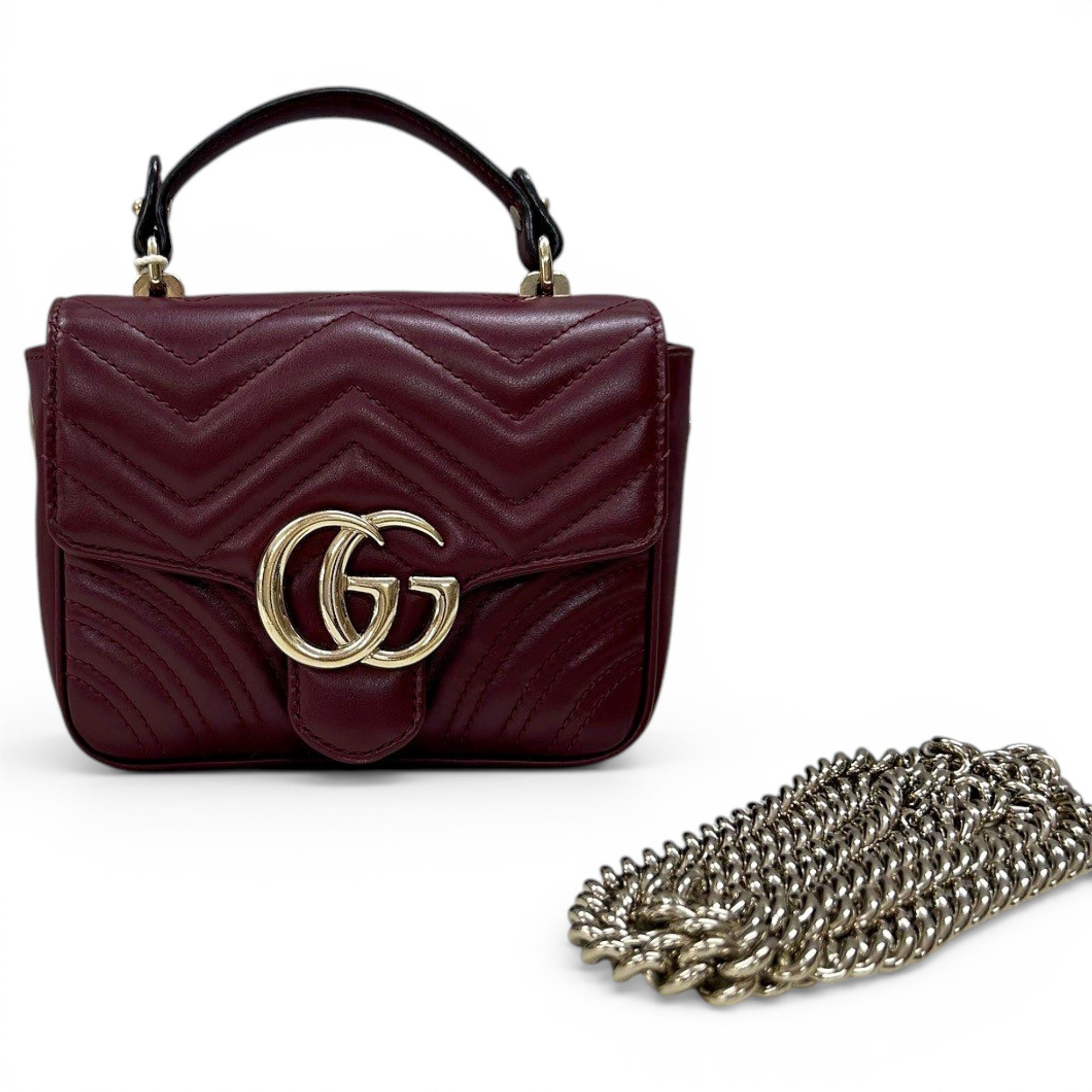 Leather handbag