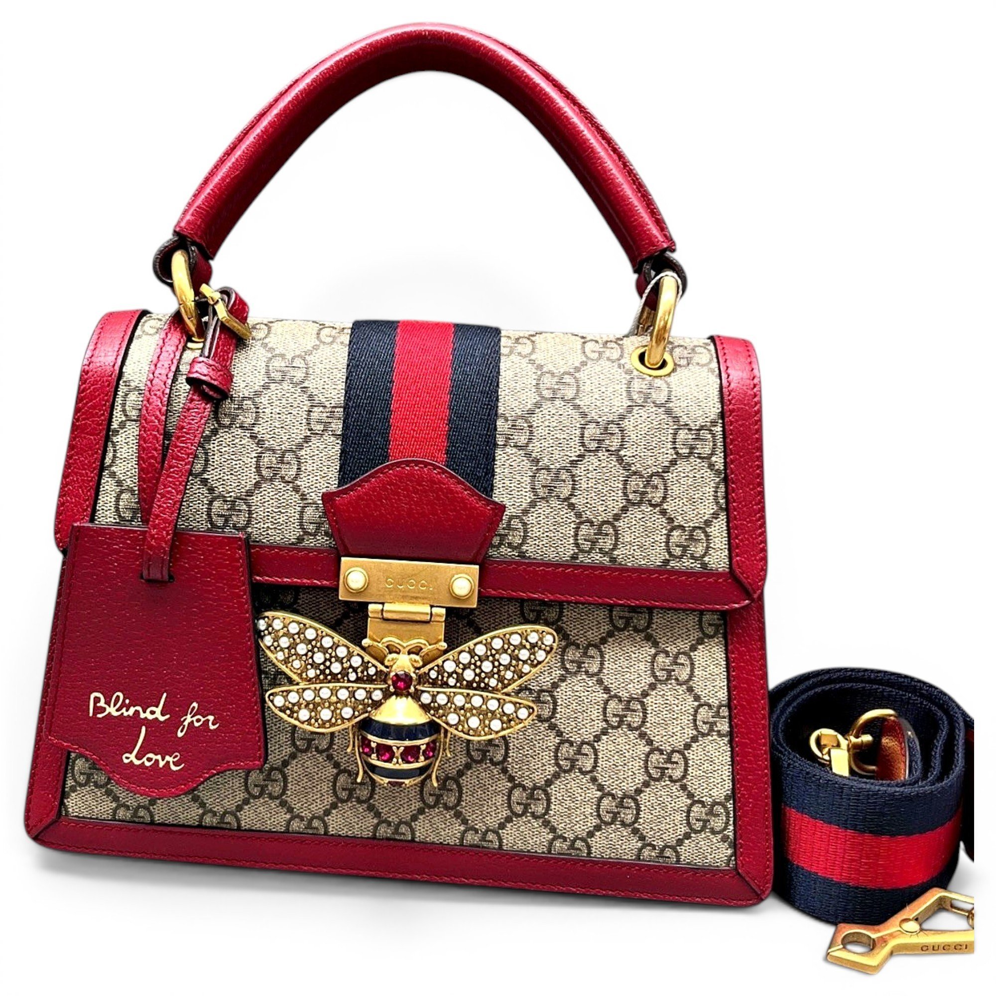 Queen Margaret leather handbag