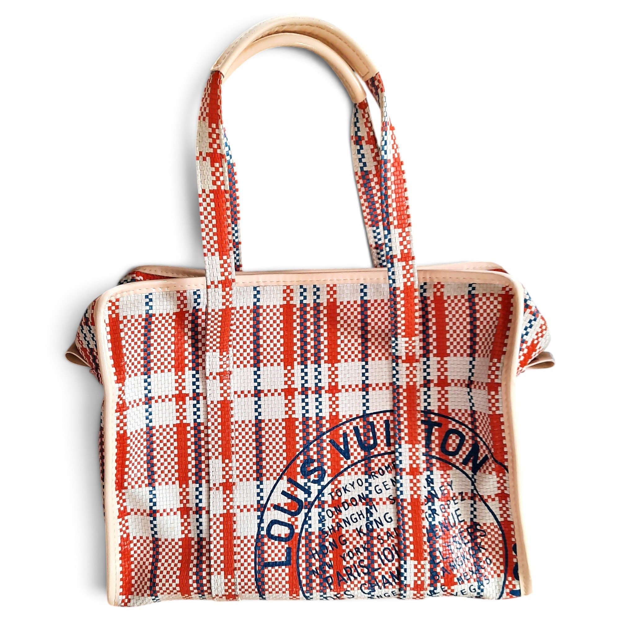 Leather tote