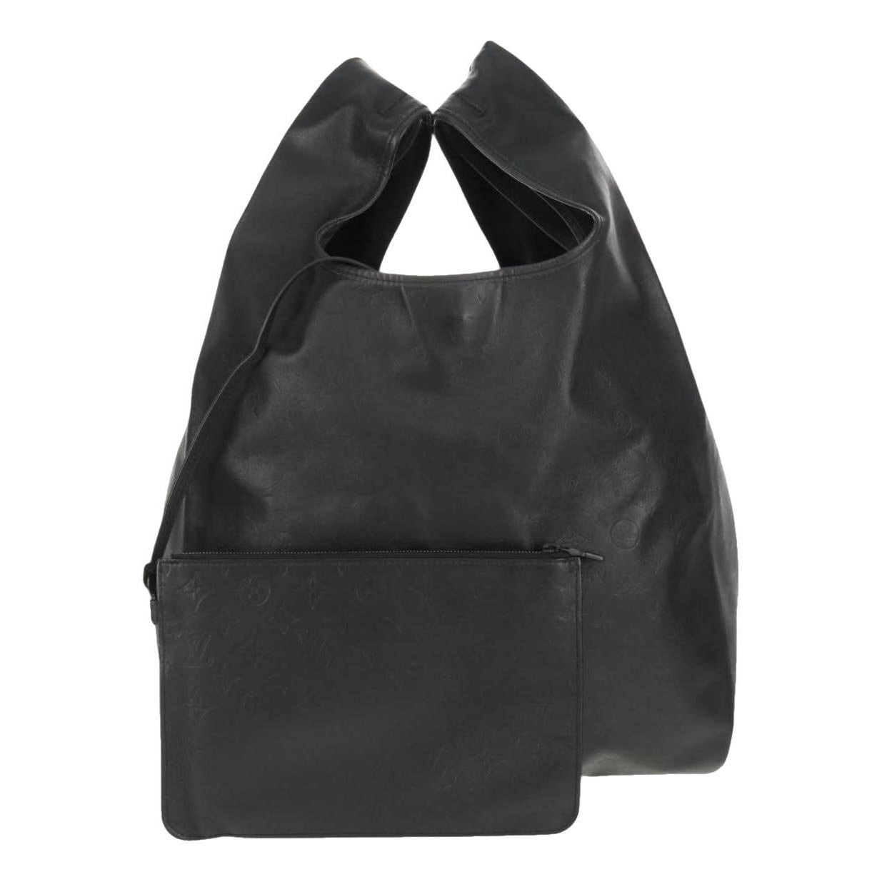 Leather tote