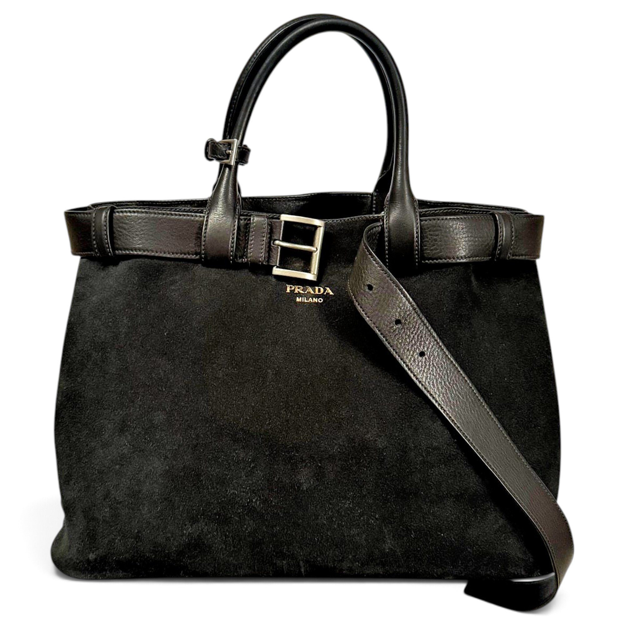Buckle handbag