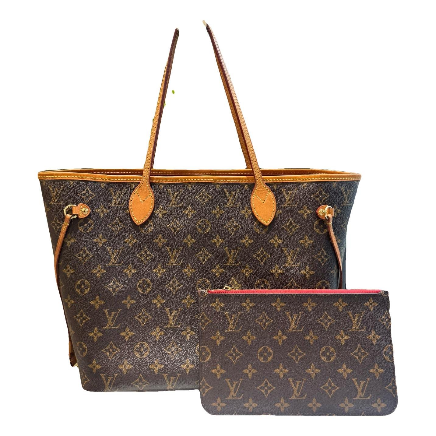 Neverfull leather handbag
