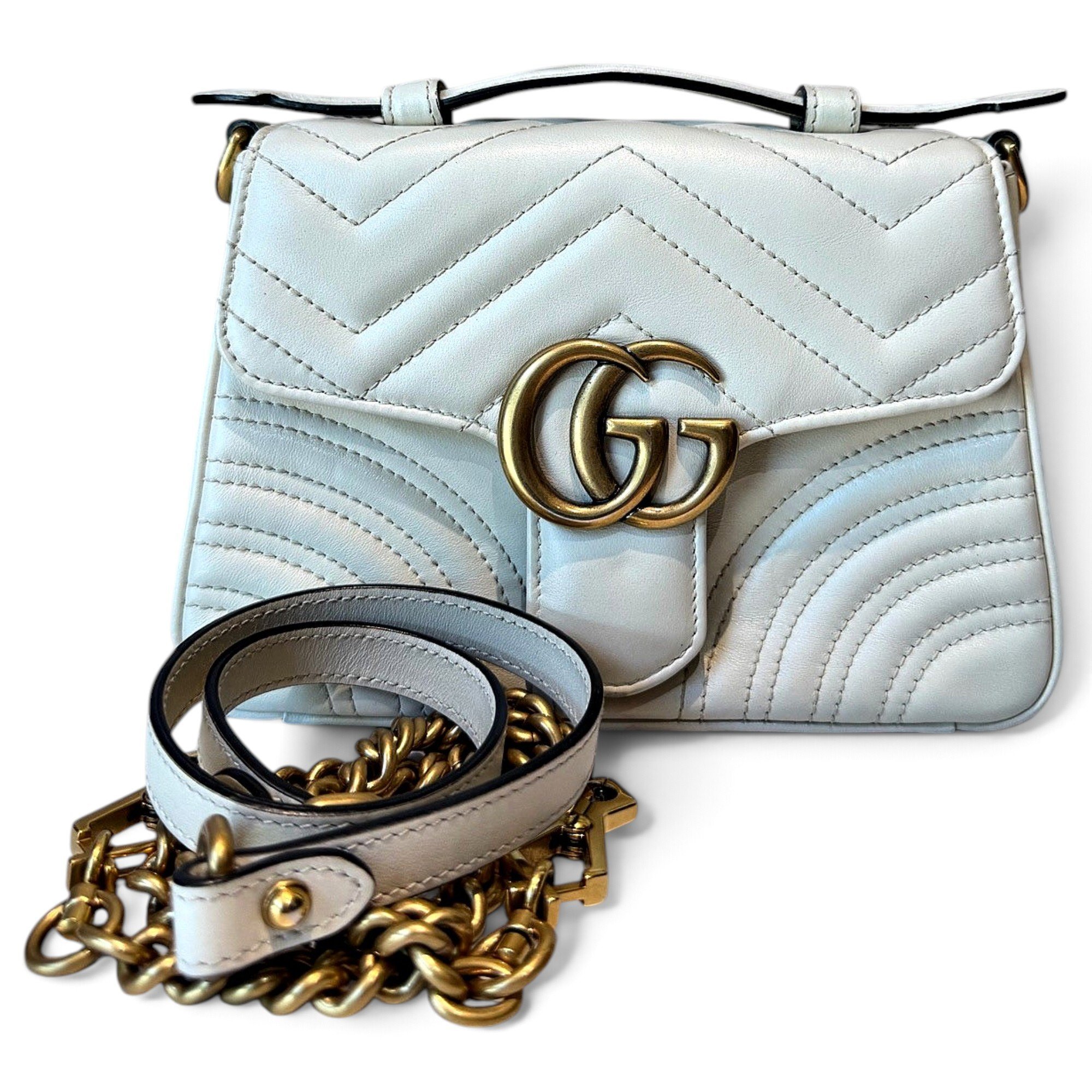 Leather handbag