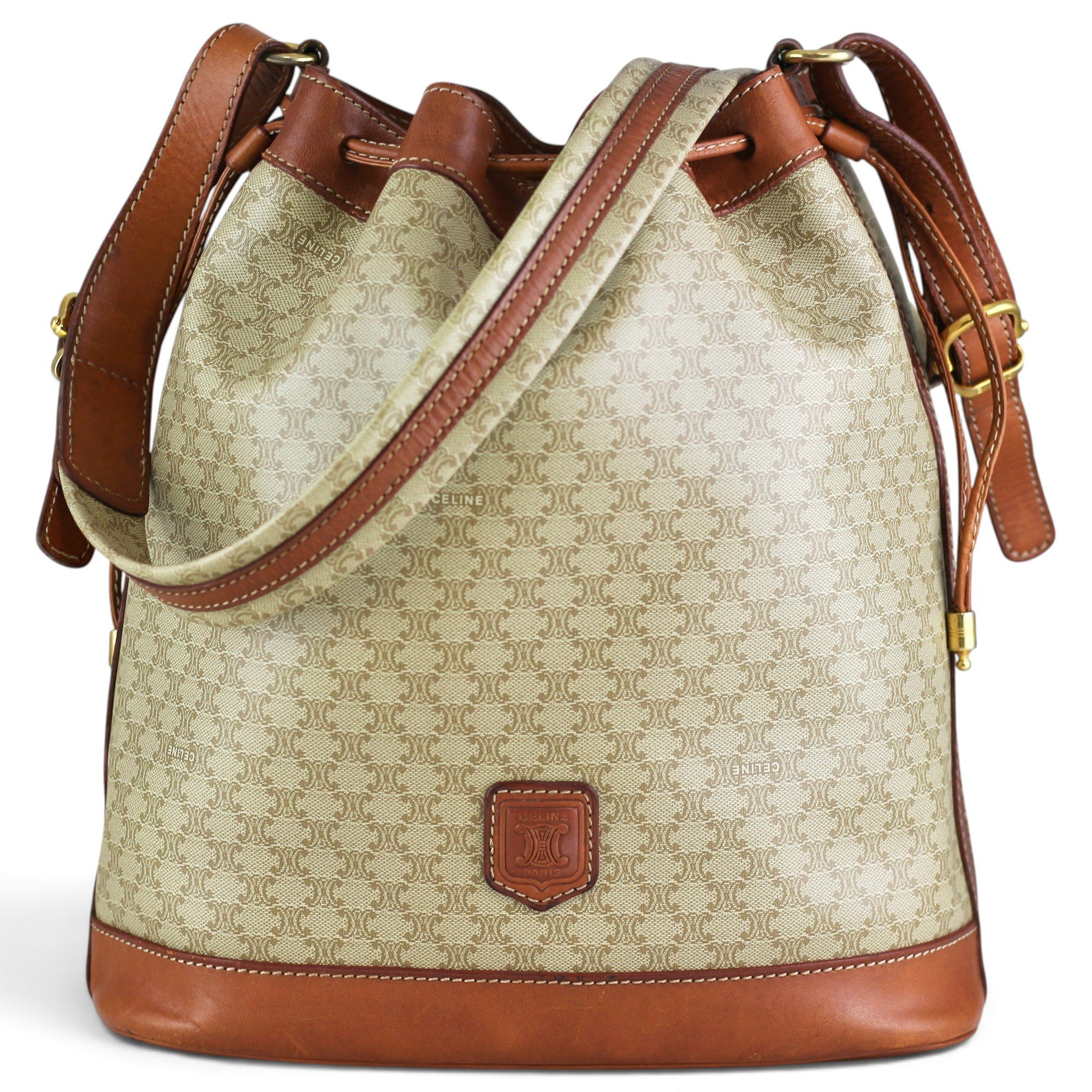 SAC SEAU leather handbag