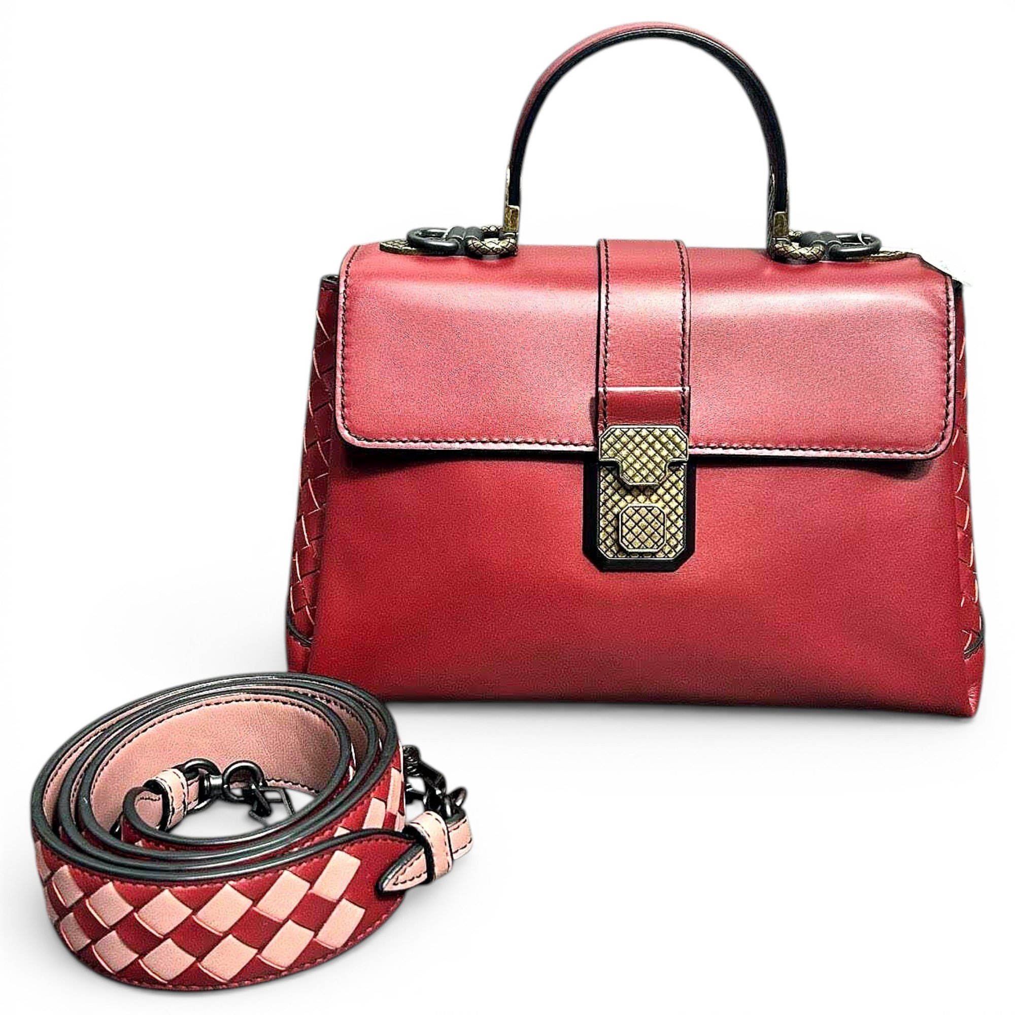Piazza leather handbag
