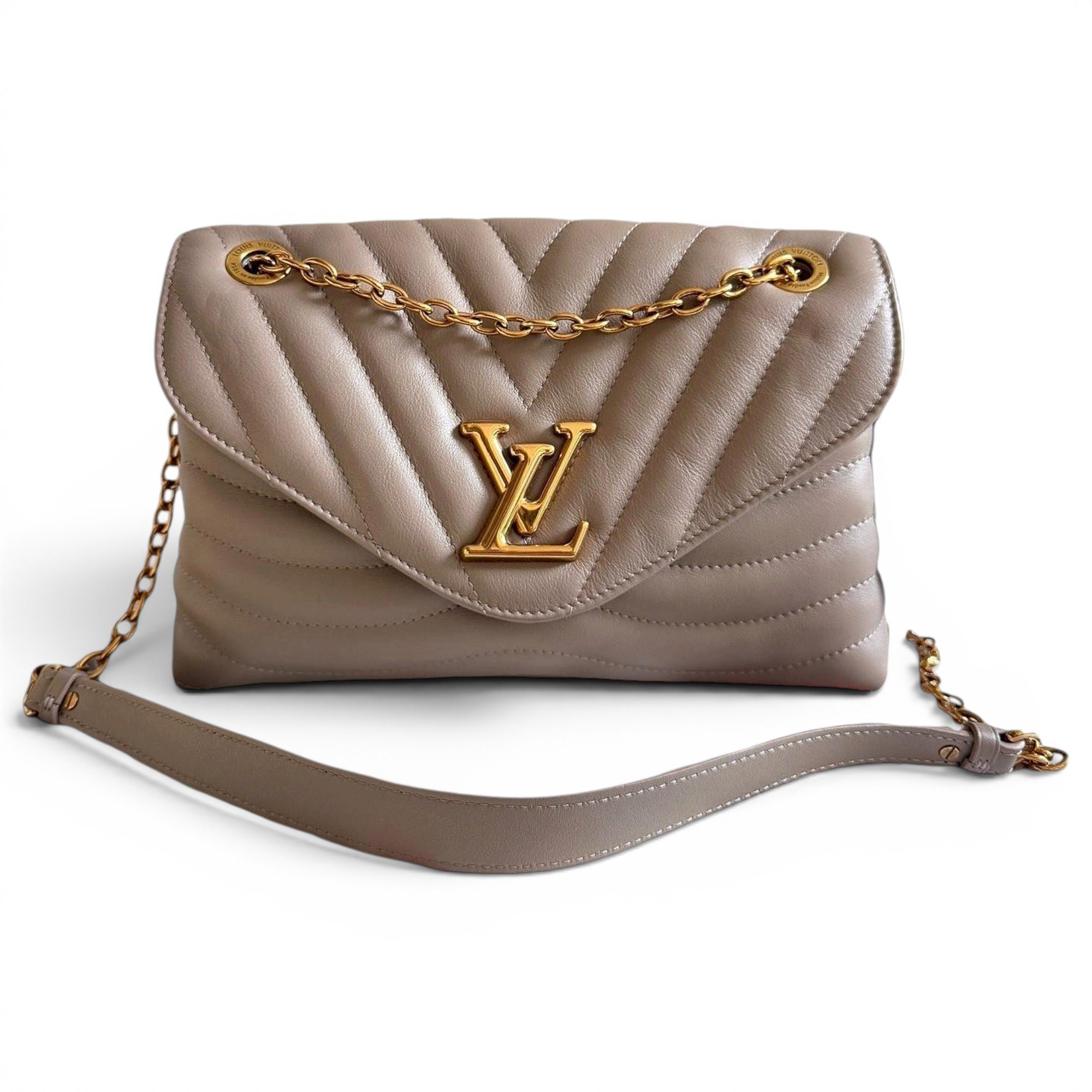 New Wave leather handbag