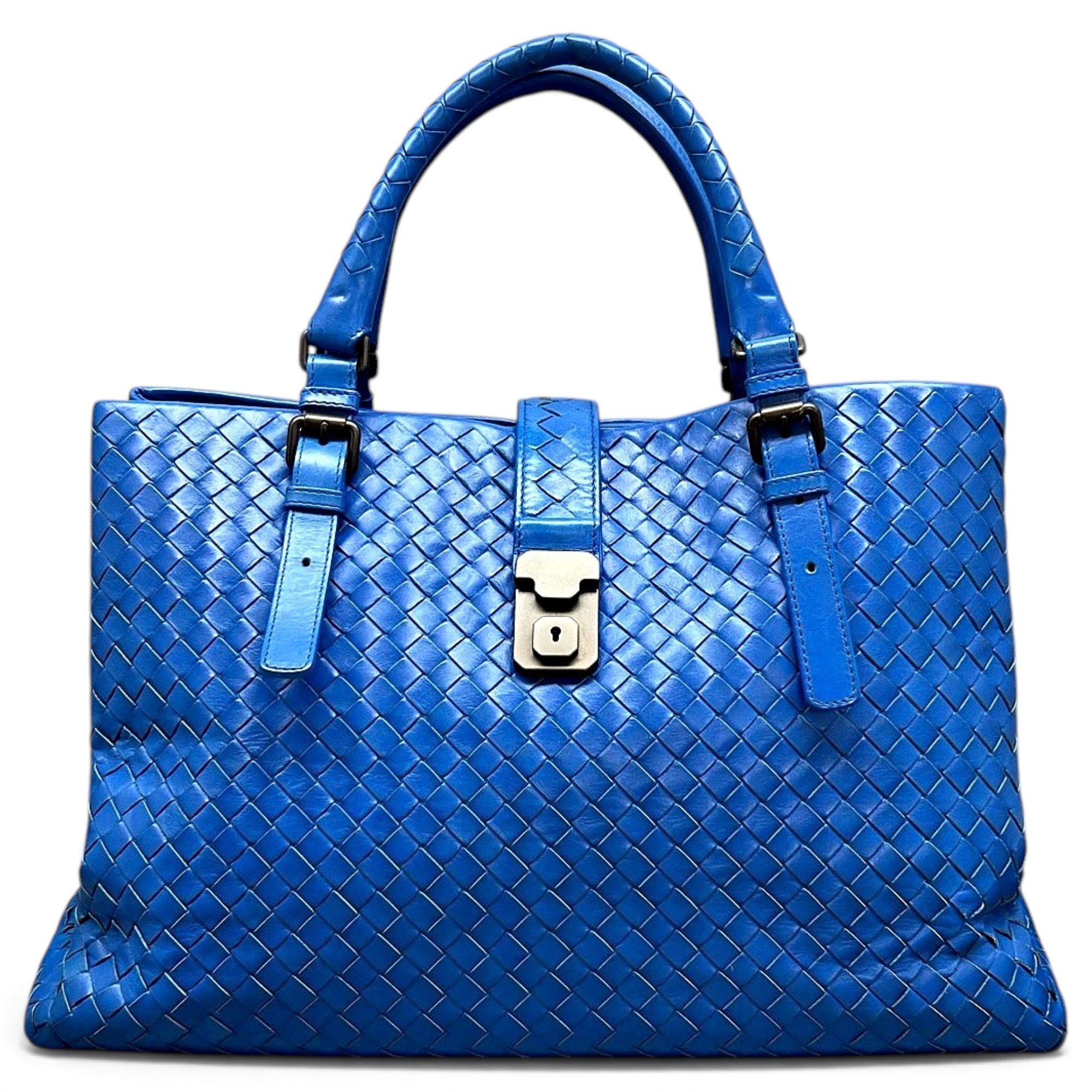 Bottega Veneta Roma leather handbag