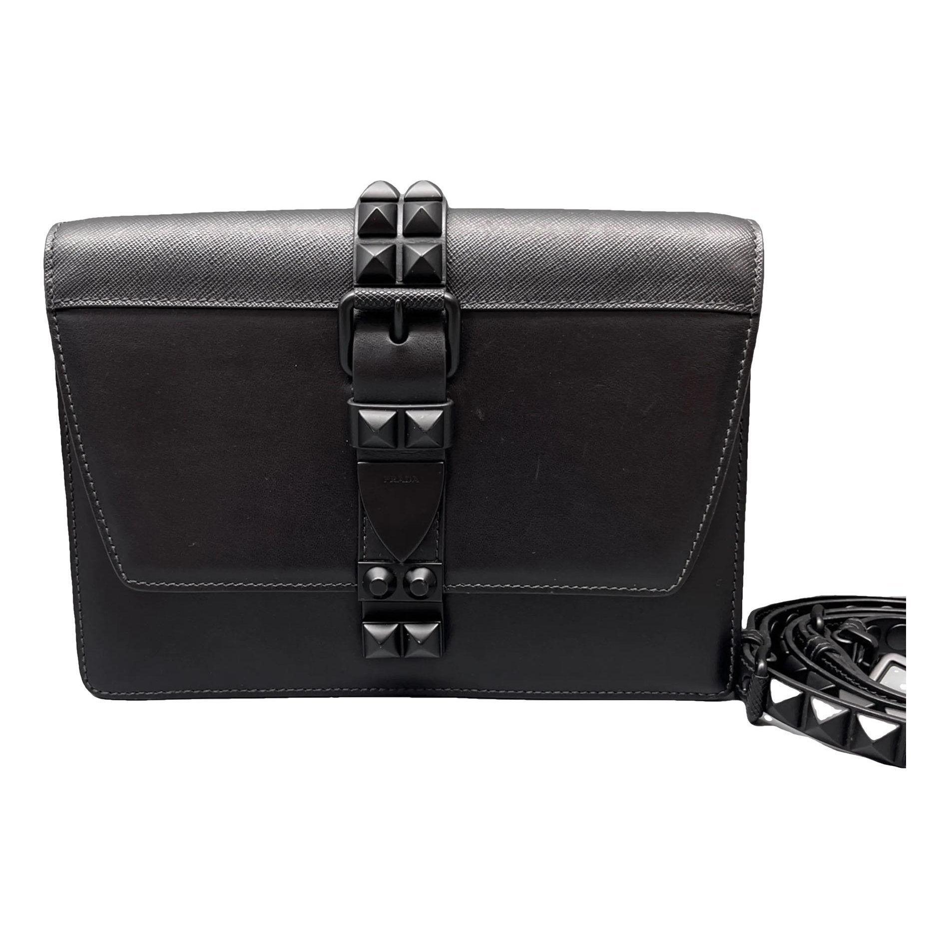 Leather crossbody bag