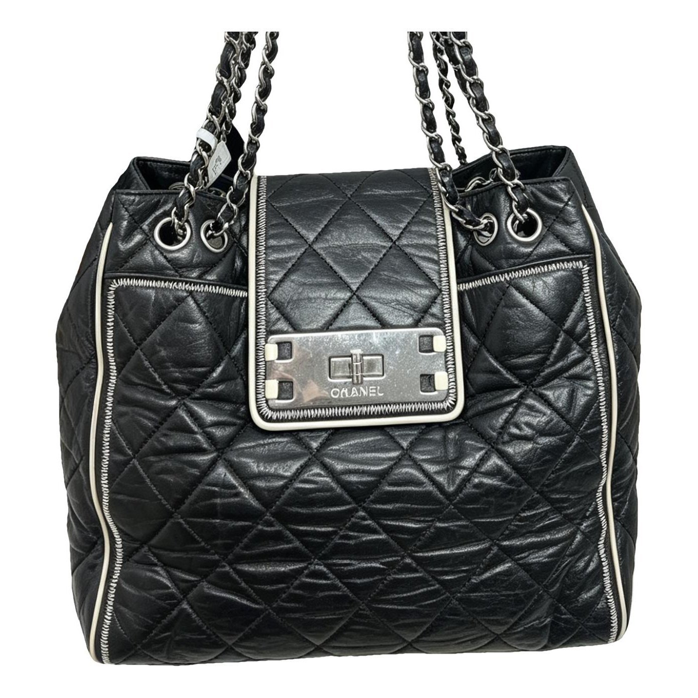 2.55 leather tote