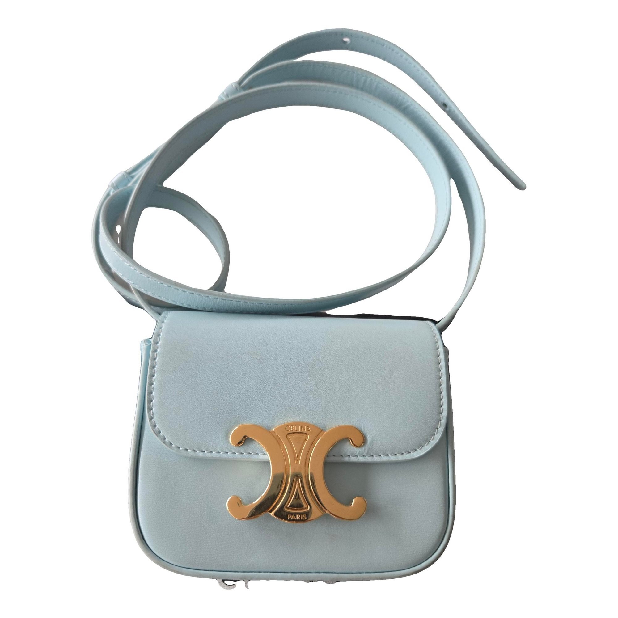 Triomphe leather handbag