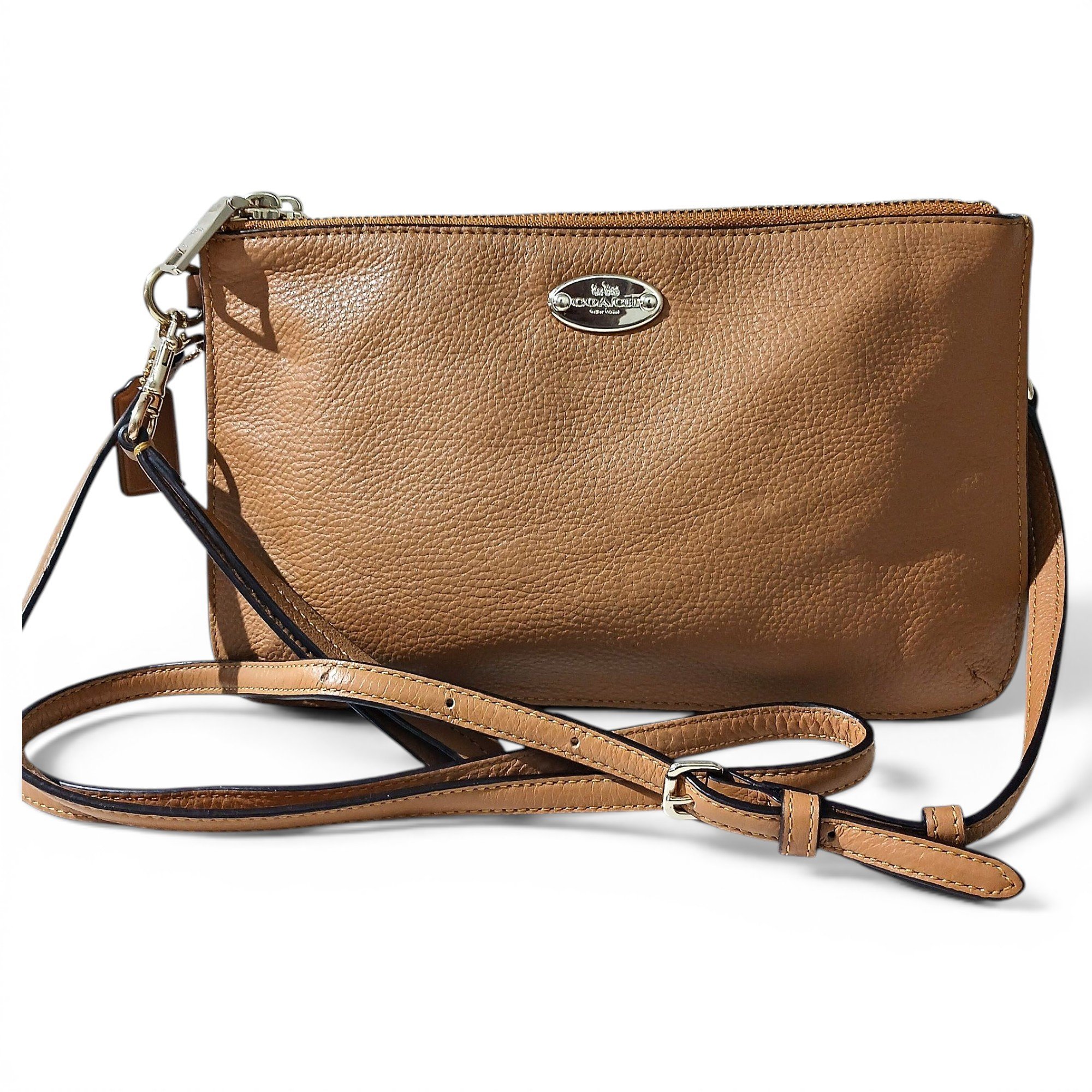 Leather handbag