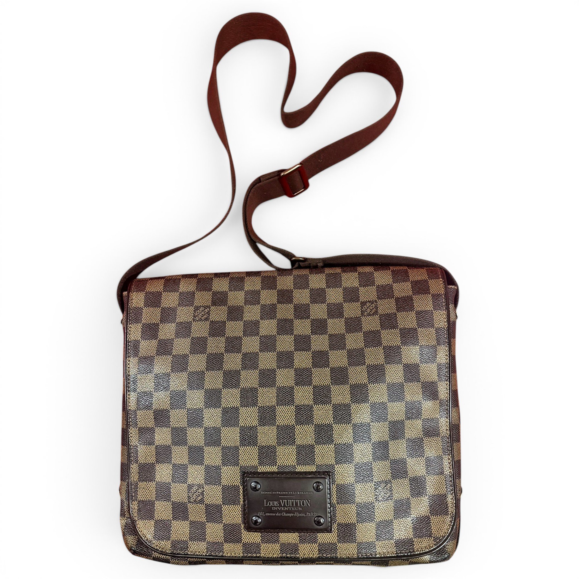 Leather crossbody bag