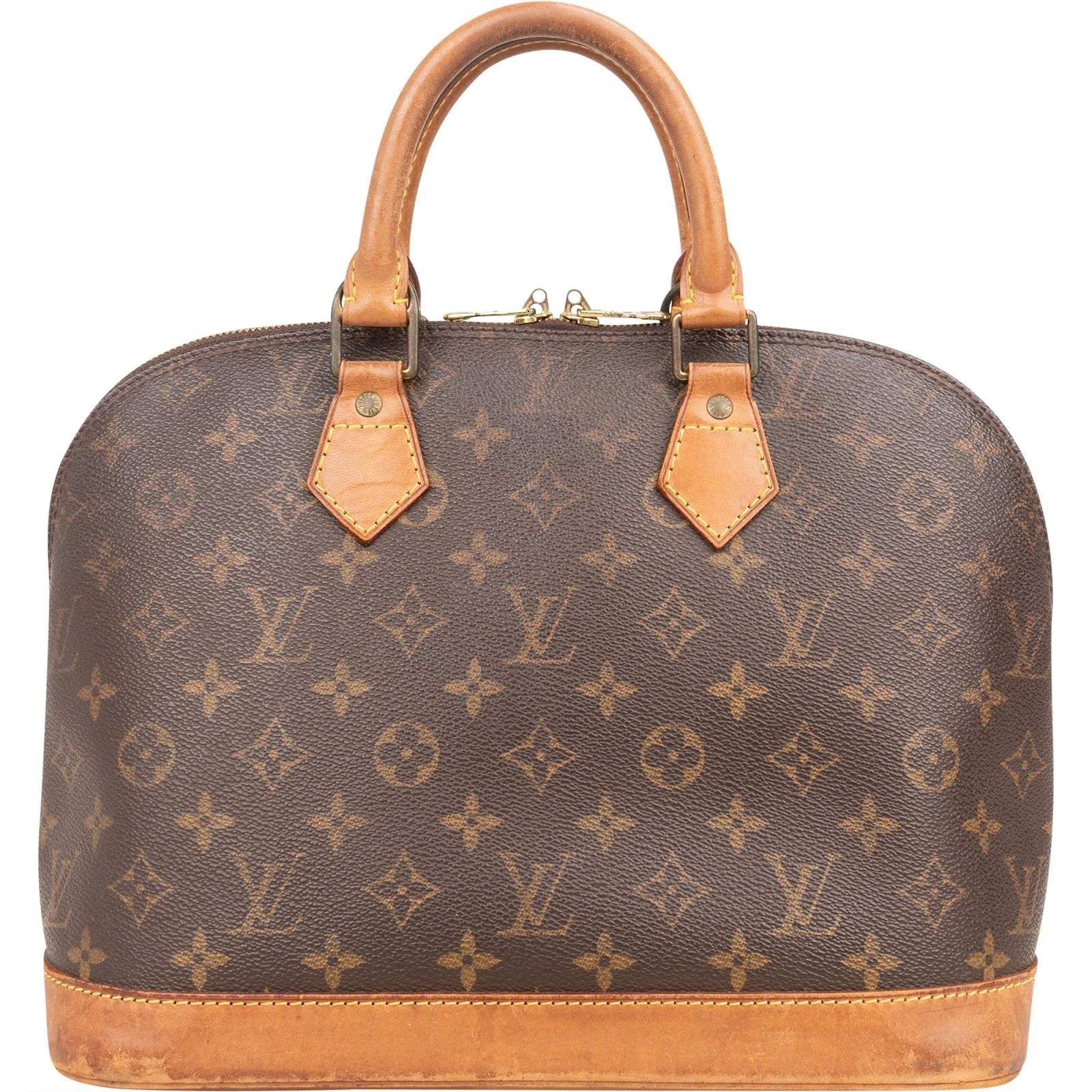Alma leather handbag
