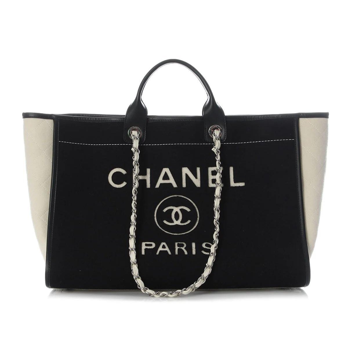 Deauville wool tote