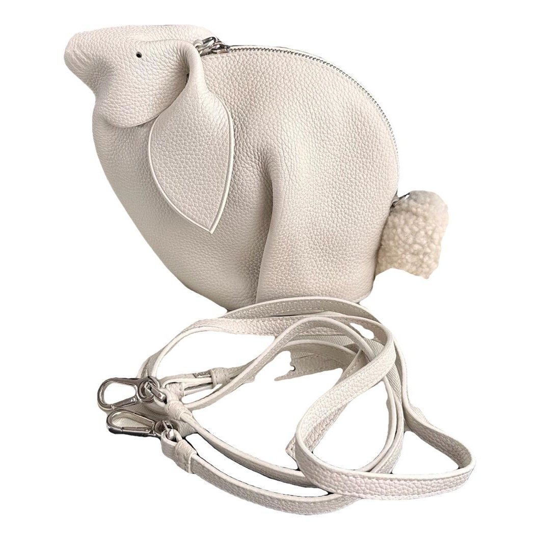Animals leather handbag