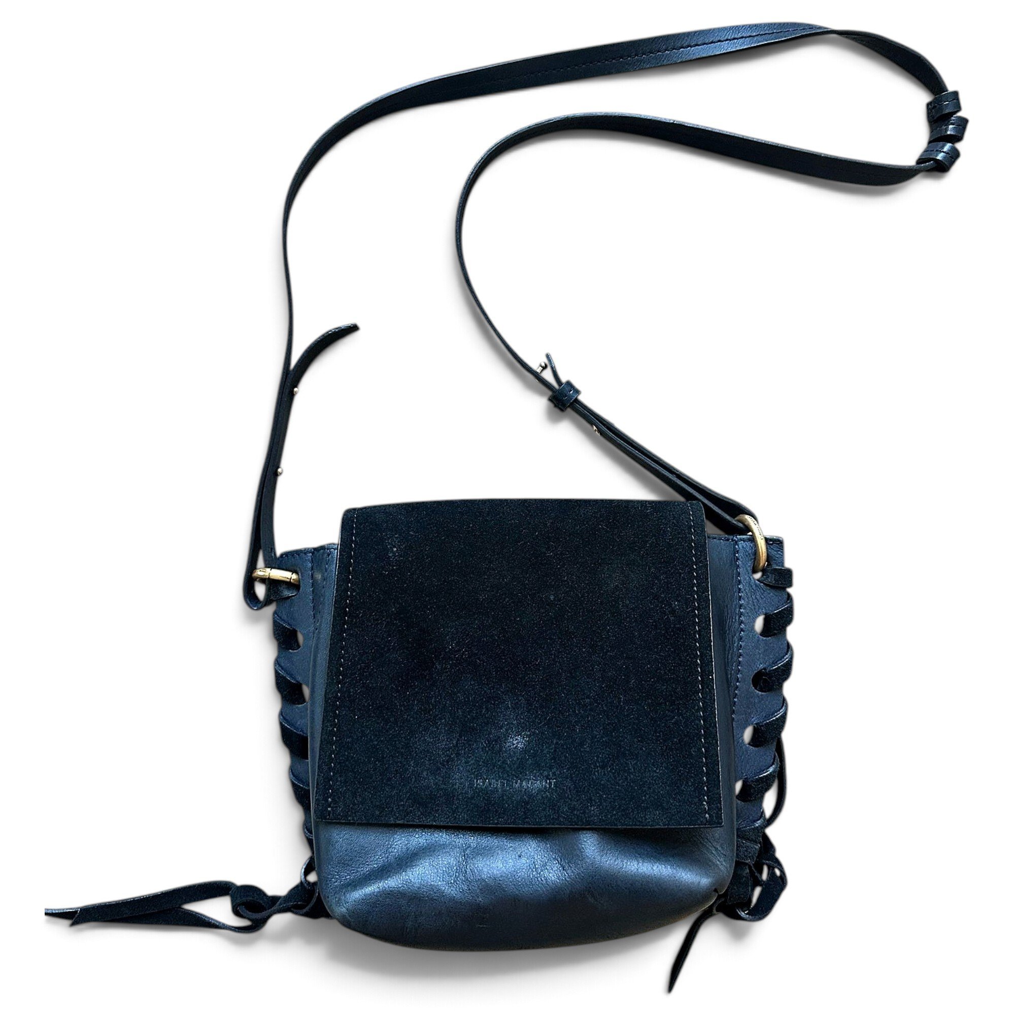 Leather crossbody bag