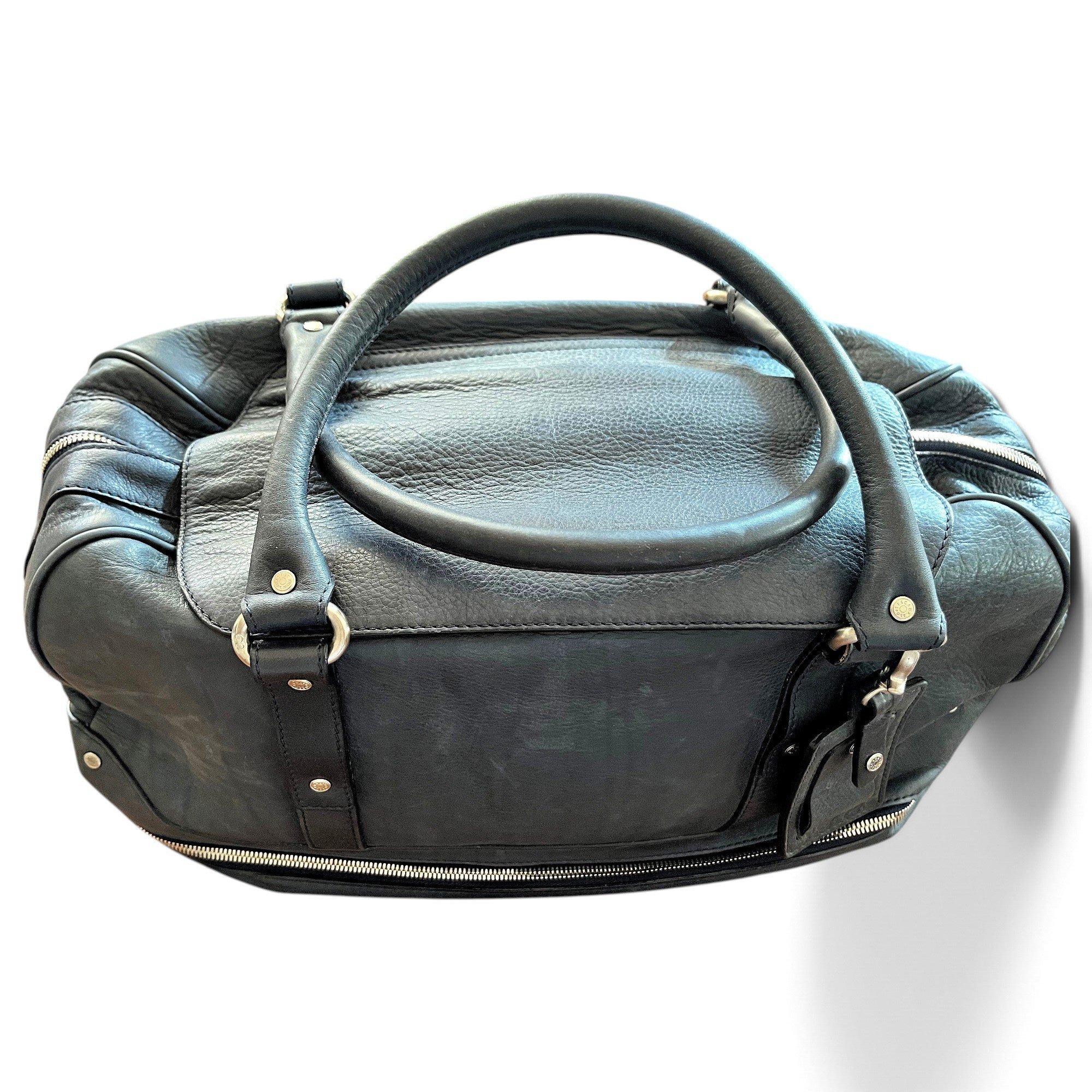 Leather tote