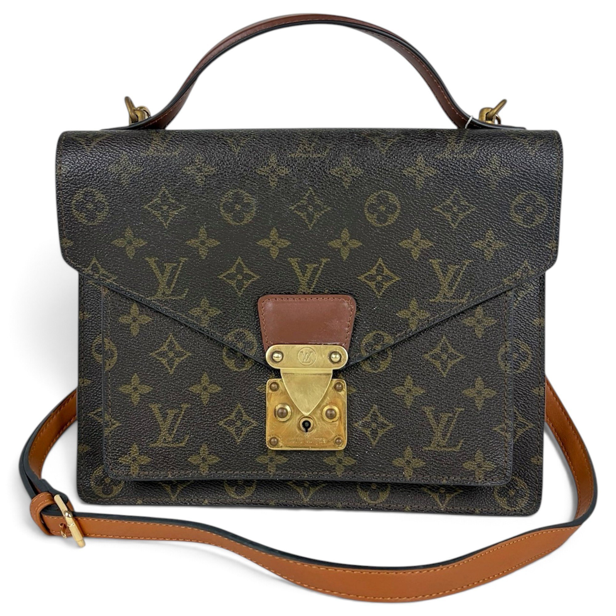 Monceau leather crossbody bag