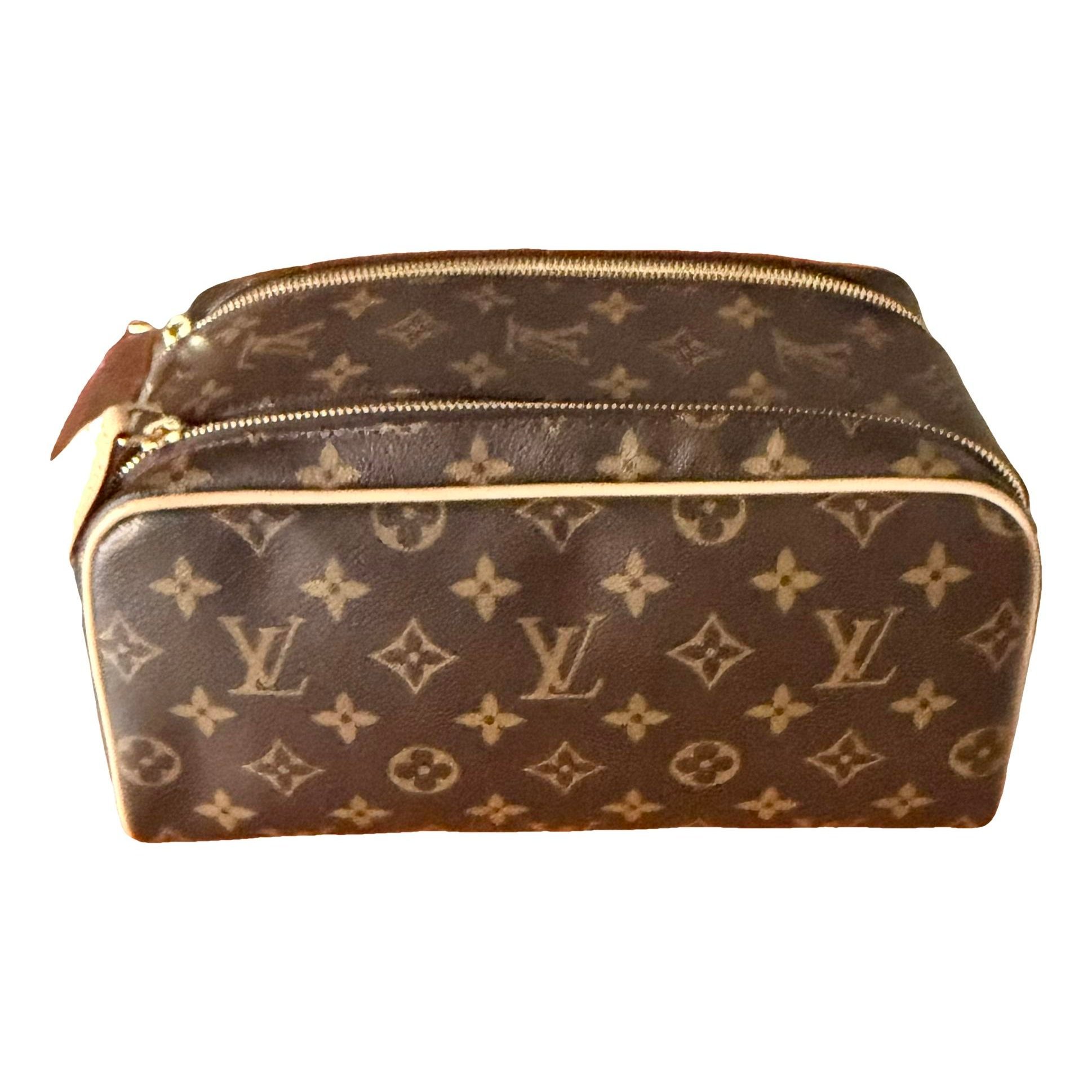 Trousse de Toilette vegan leather vanity case