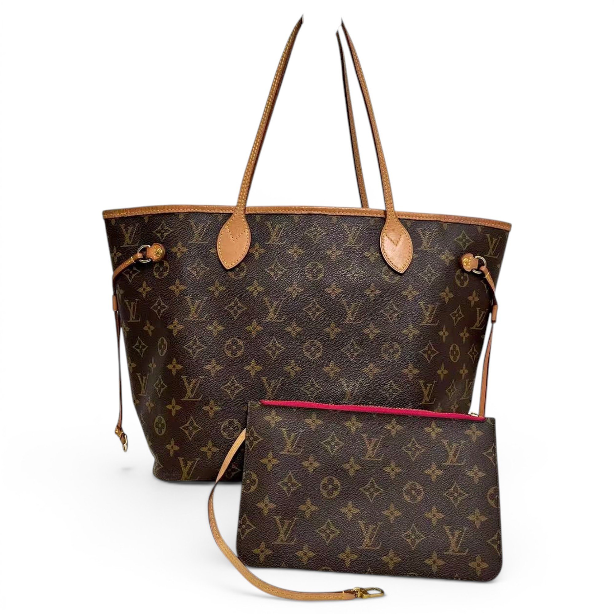 Neverfull leather handbag