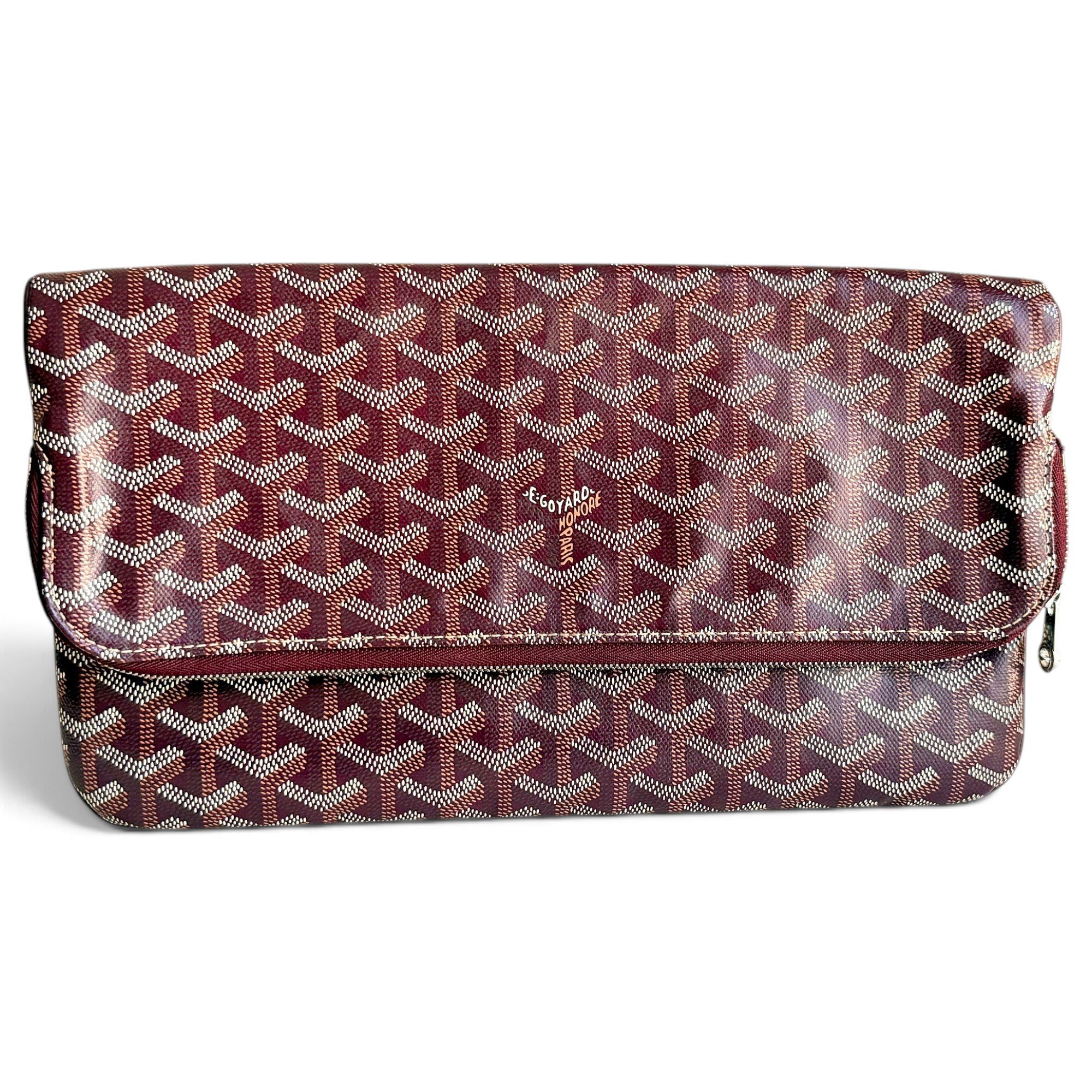 Goyard Sainte-Marie cloth clutch bag