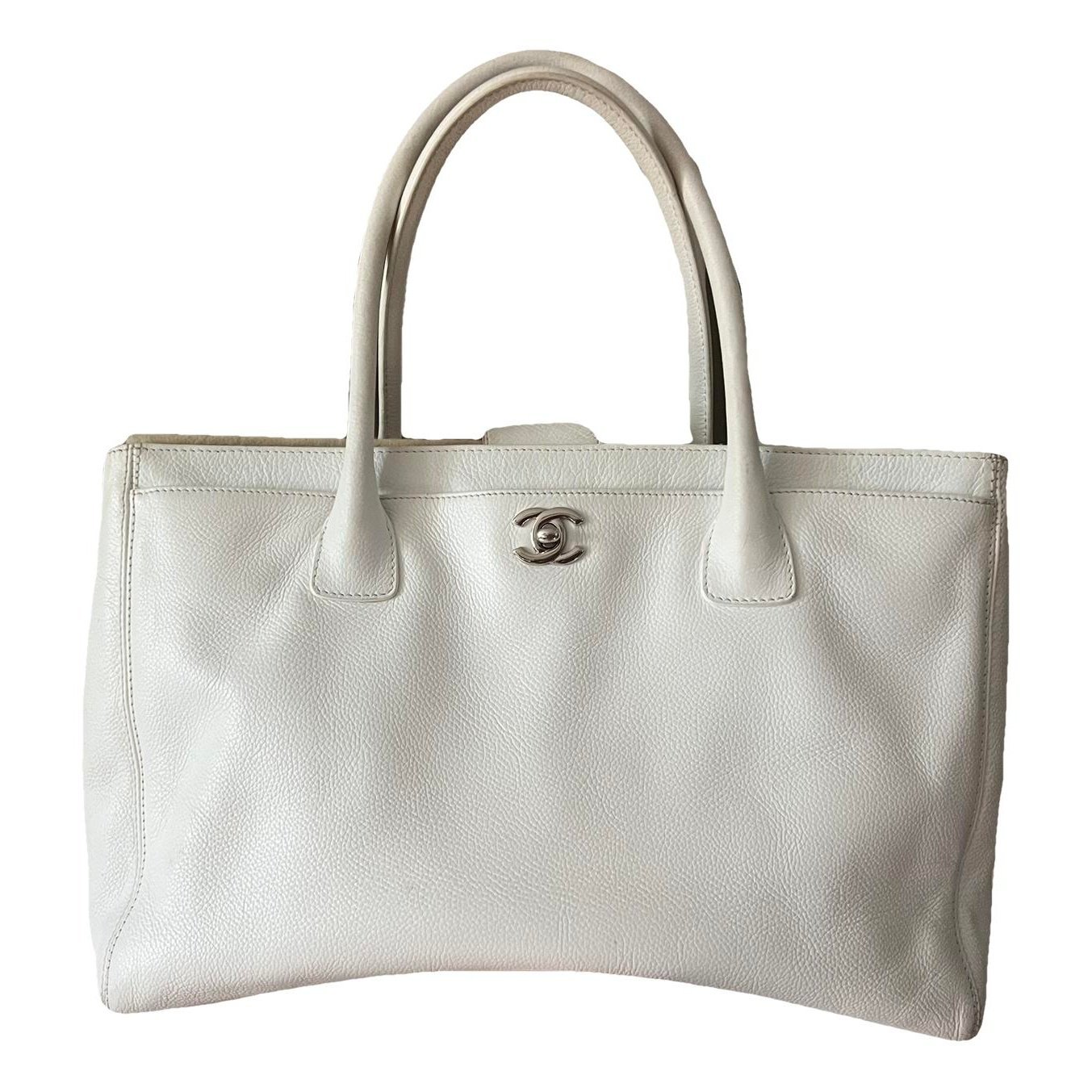 Executive leather tote