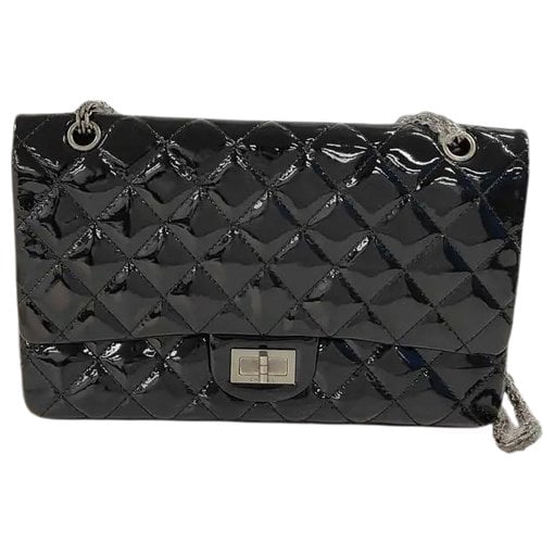 2.55 patent leather handbag