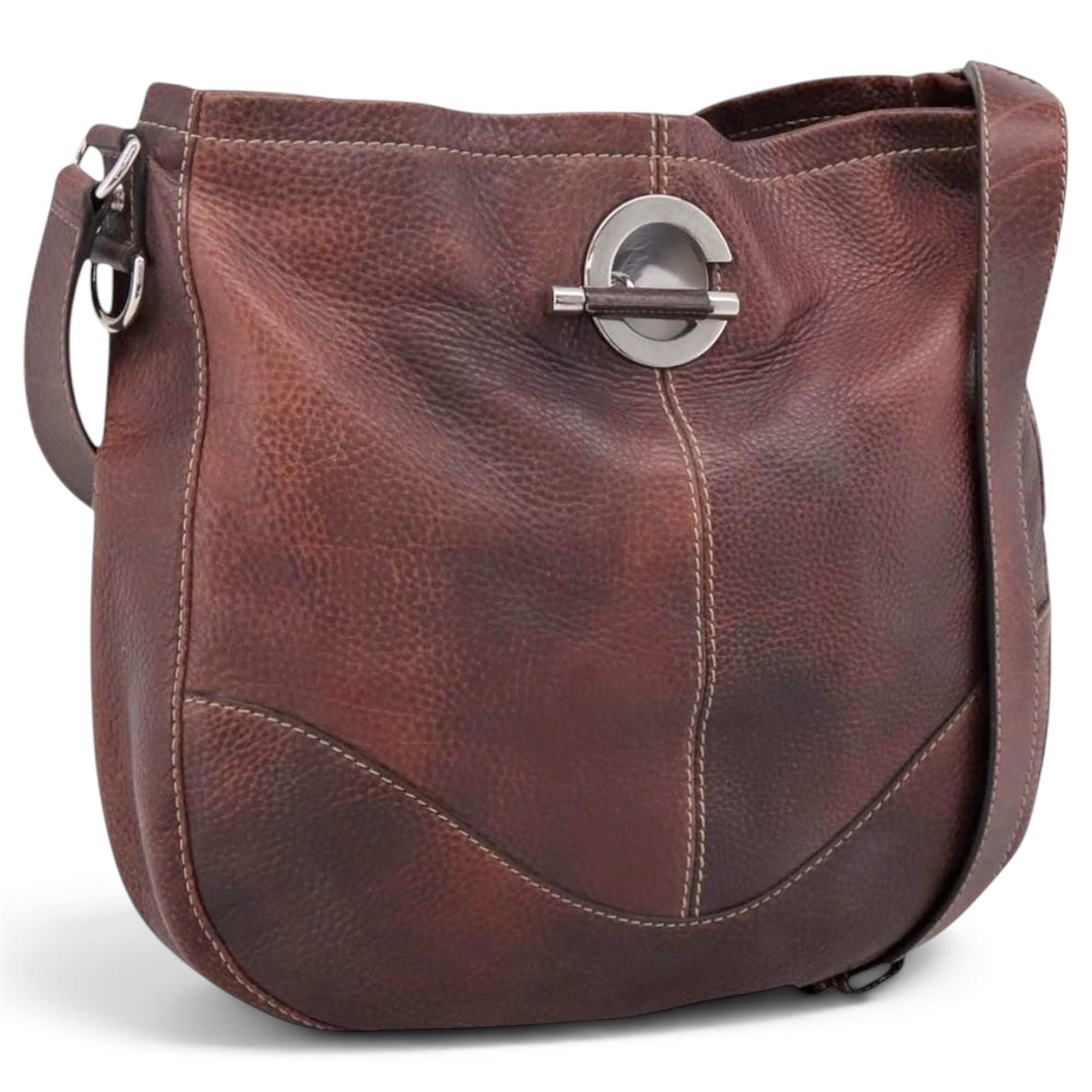 Leather handbag