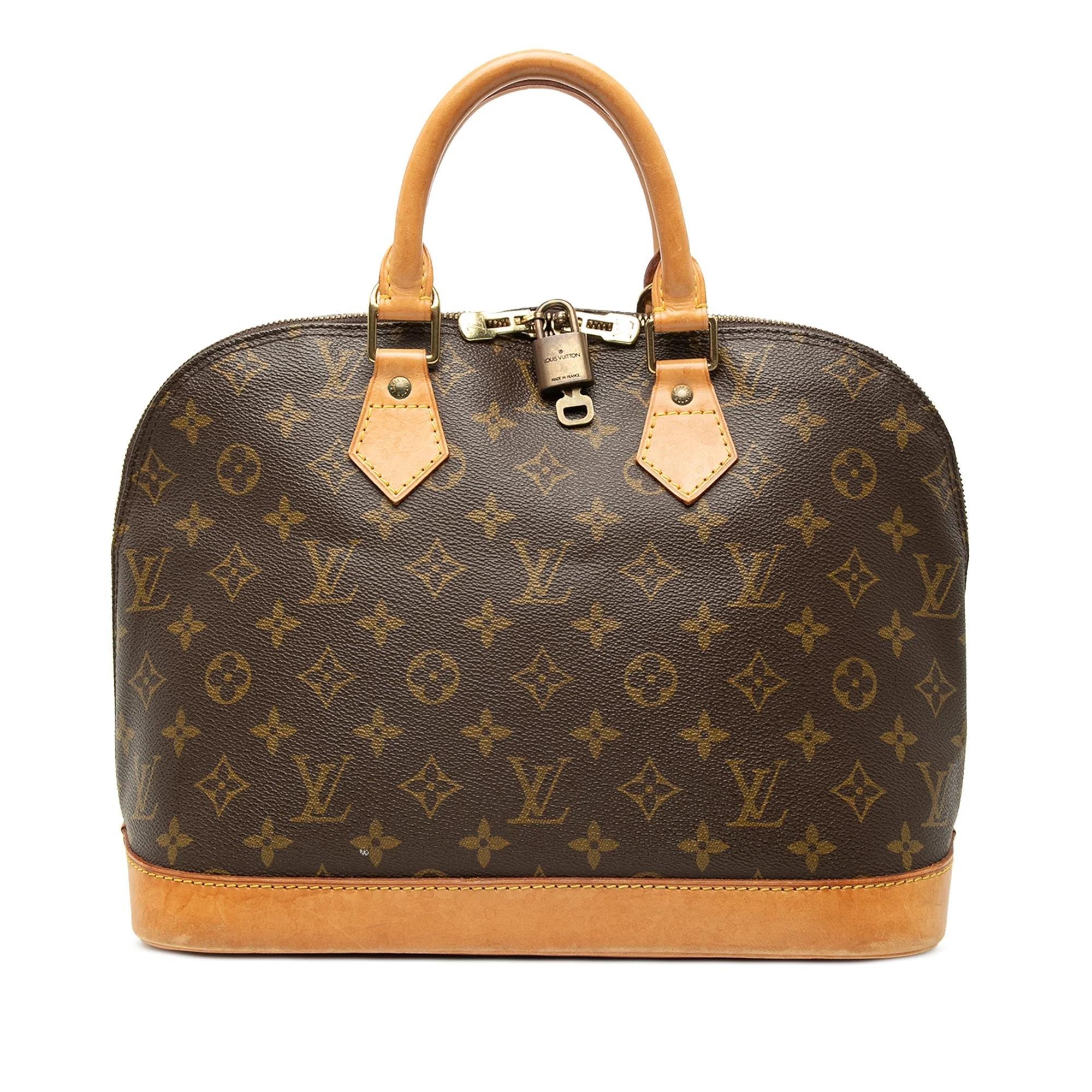 Alma leather handbag