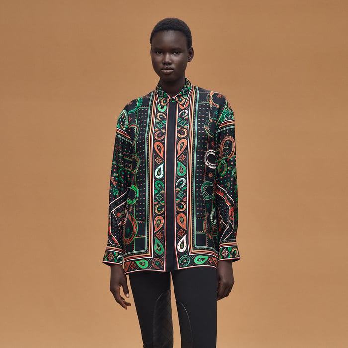 Noir "Porte-bonheur Bandana" Shirt