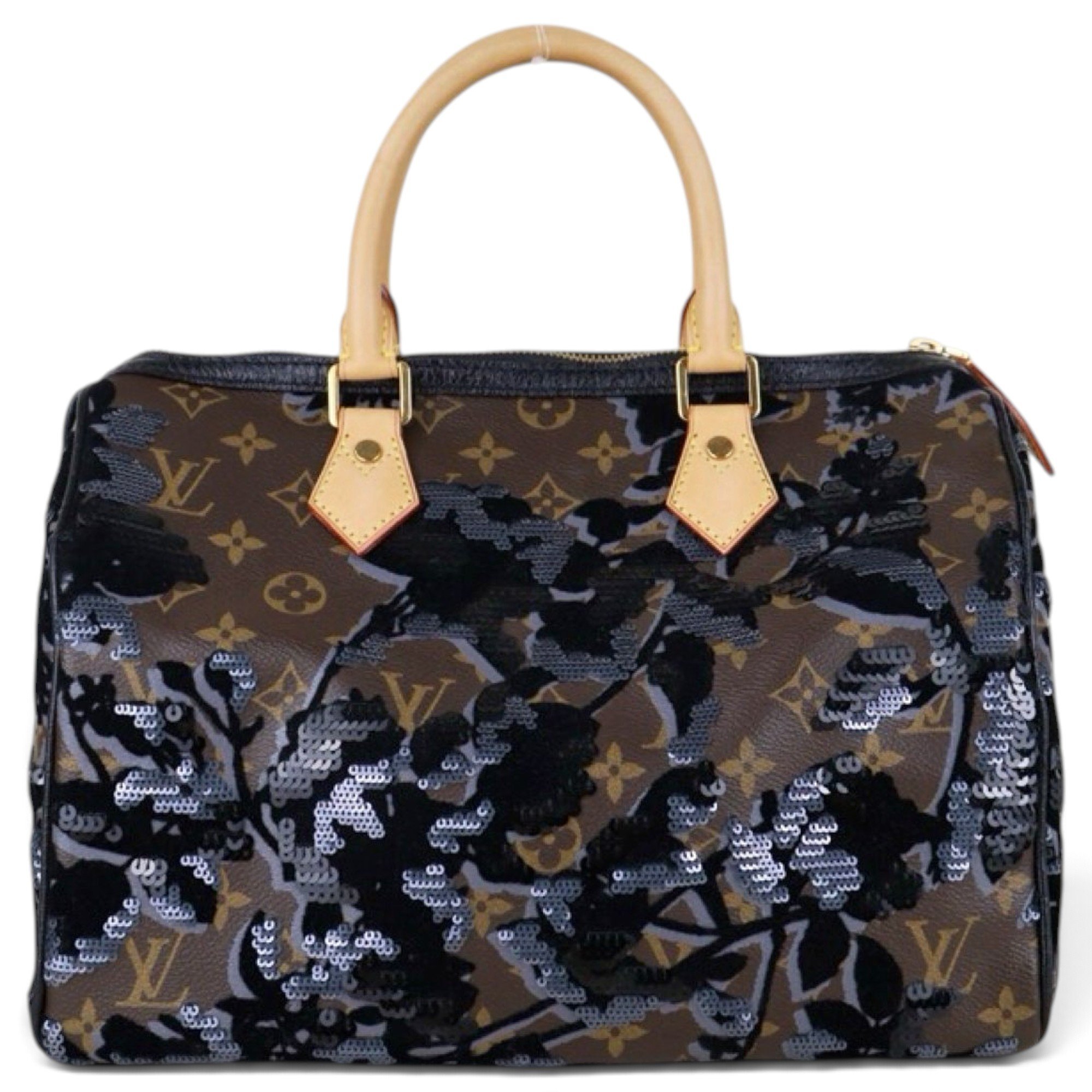 Speedy leather handbag