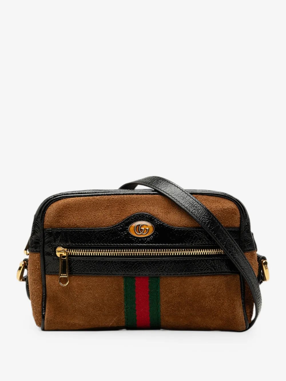 2000-2015 Mini Suede Web Ophidia crossbody bag